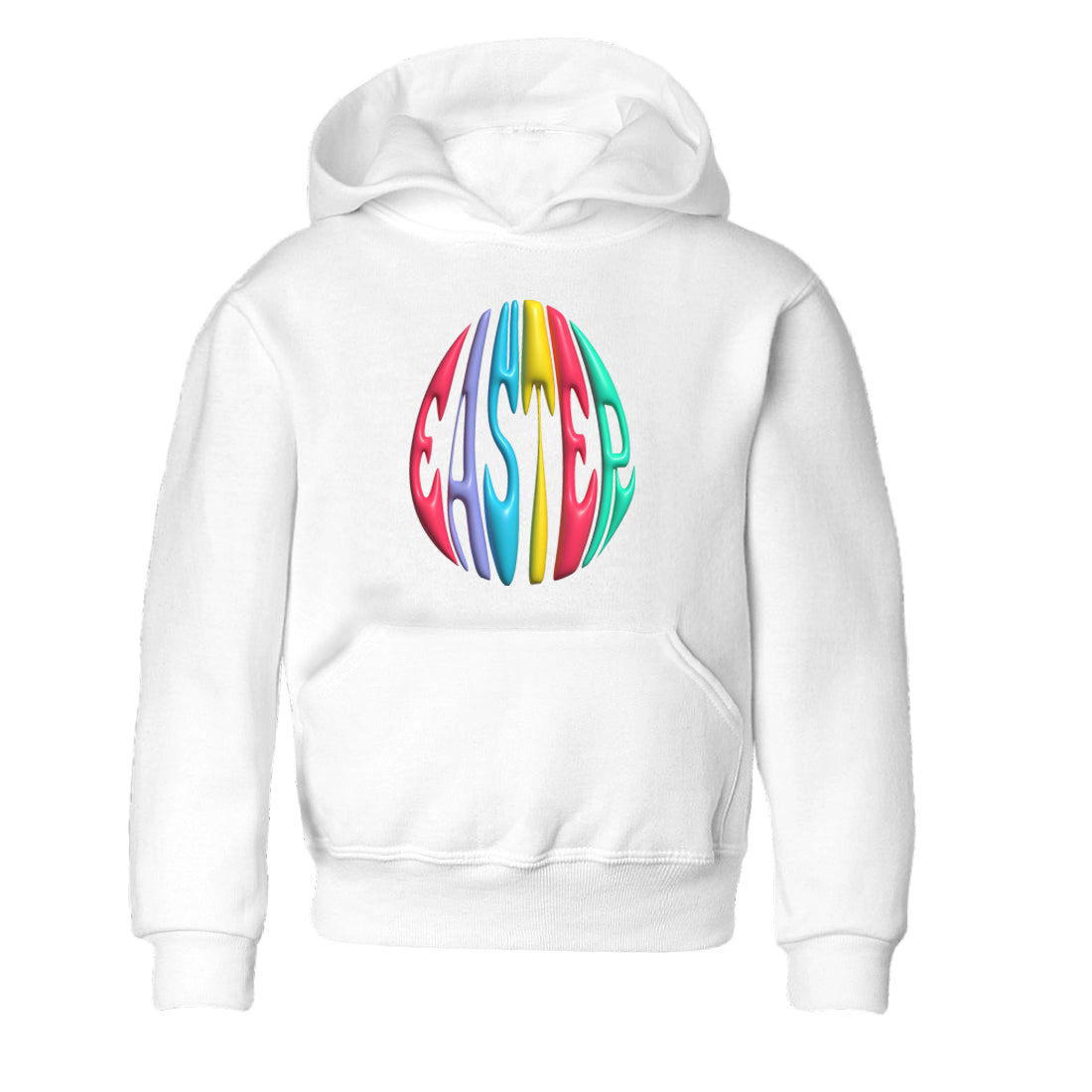 3D Easter Typo Kids Tops - Dunk Easter Candy