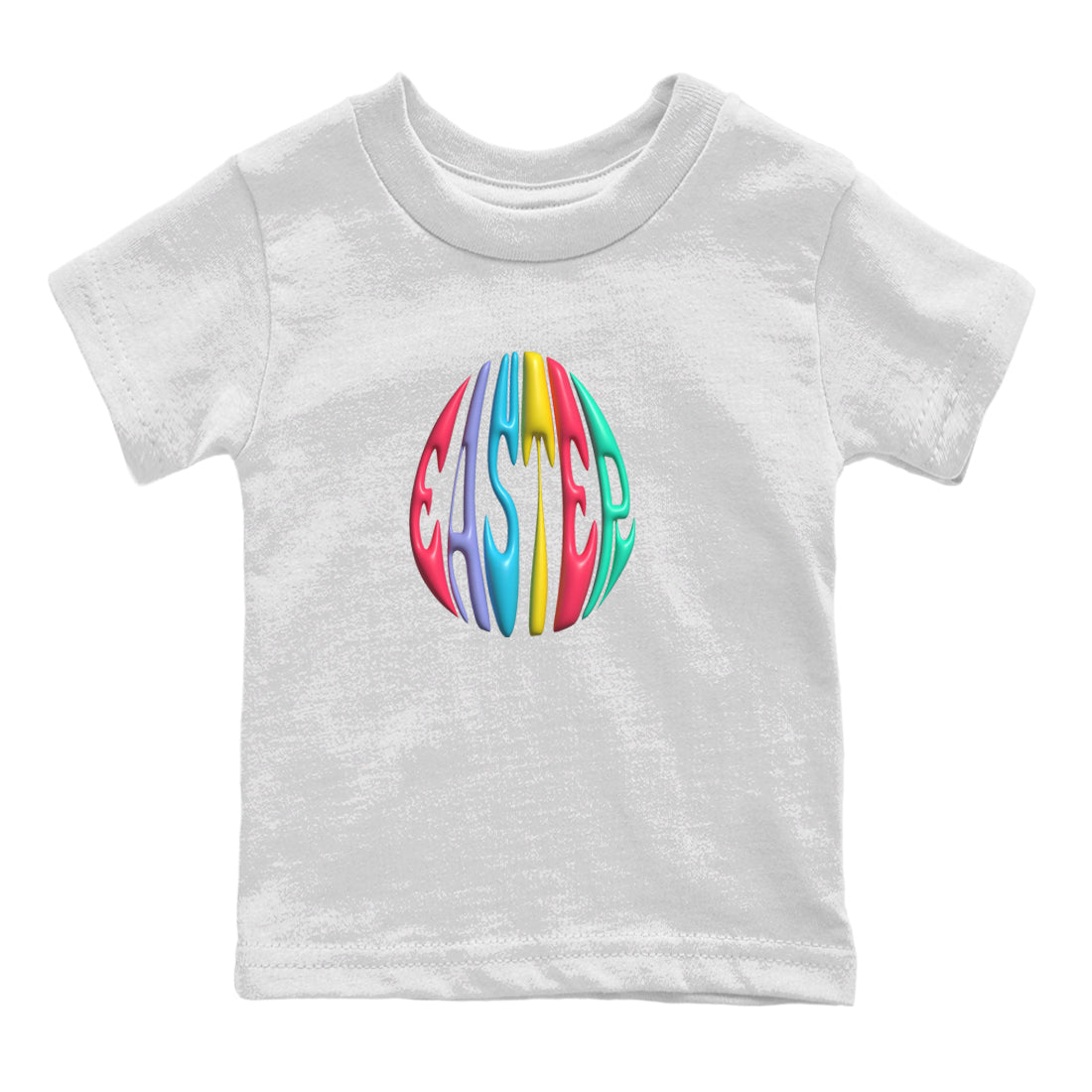 3D Easter Typo Kids Tops - Dunk Easter Candy