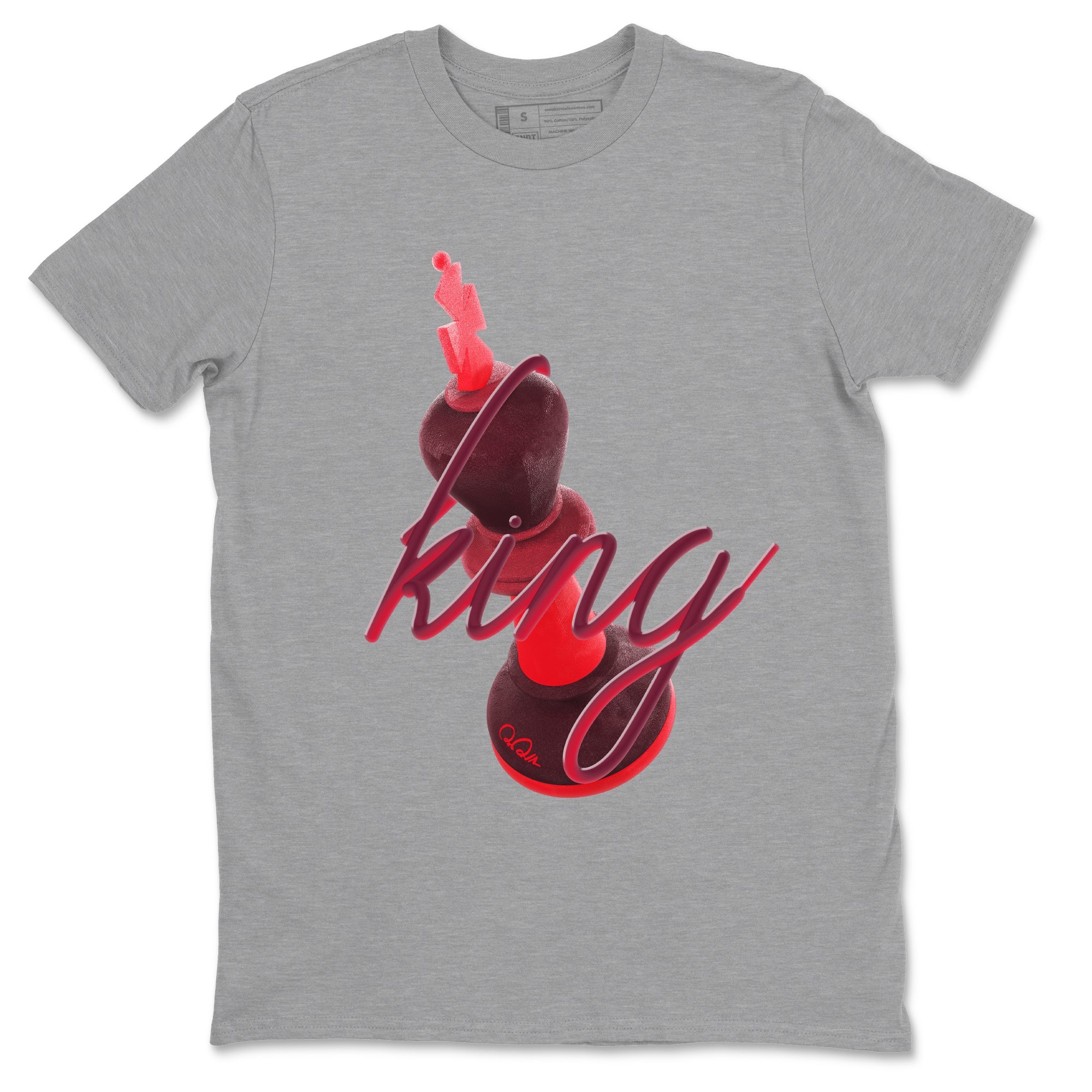 3D King snkmatch Tees - Air Force 1 Layers Of Love
