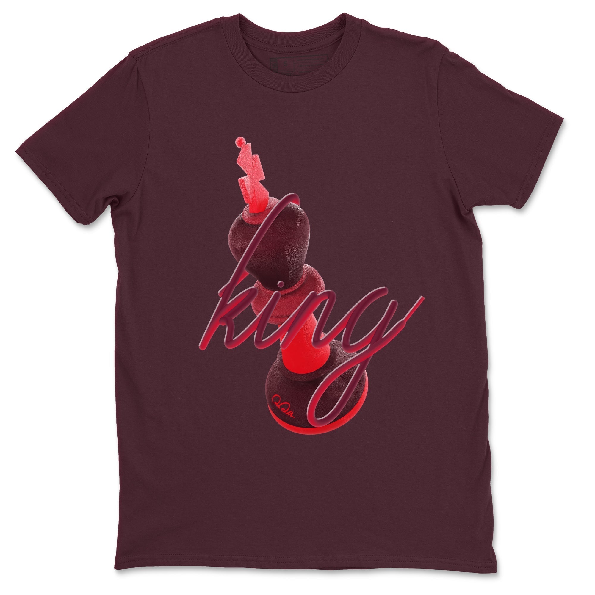 3D King snkmatch Tees - Air Force 1 Layers Of Love