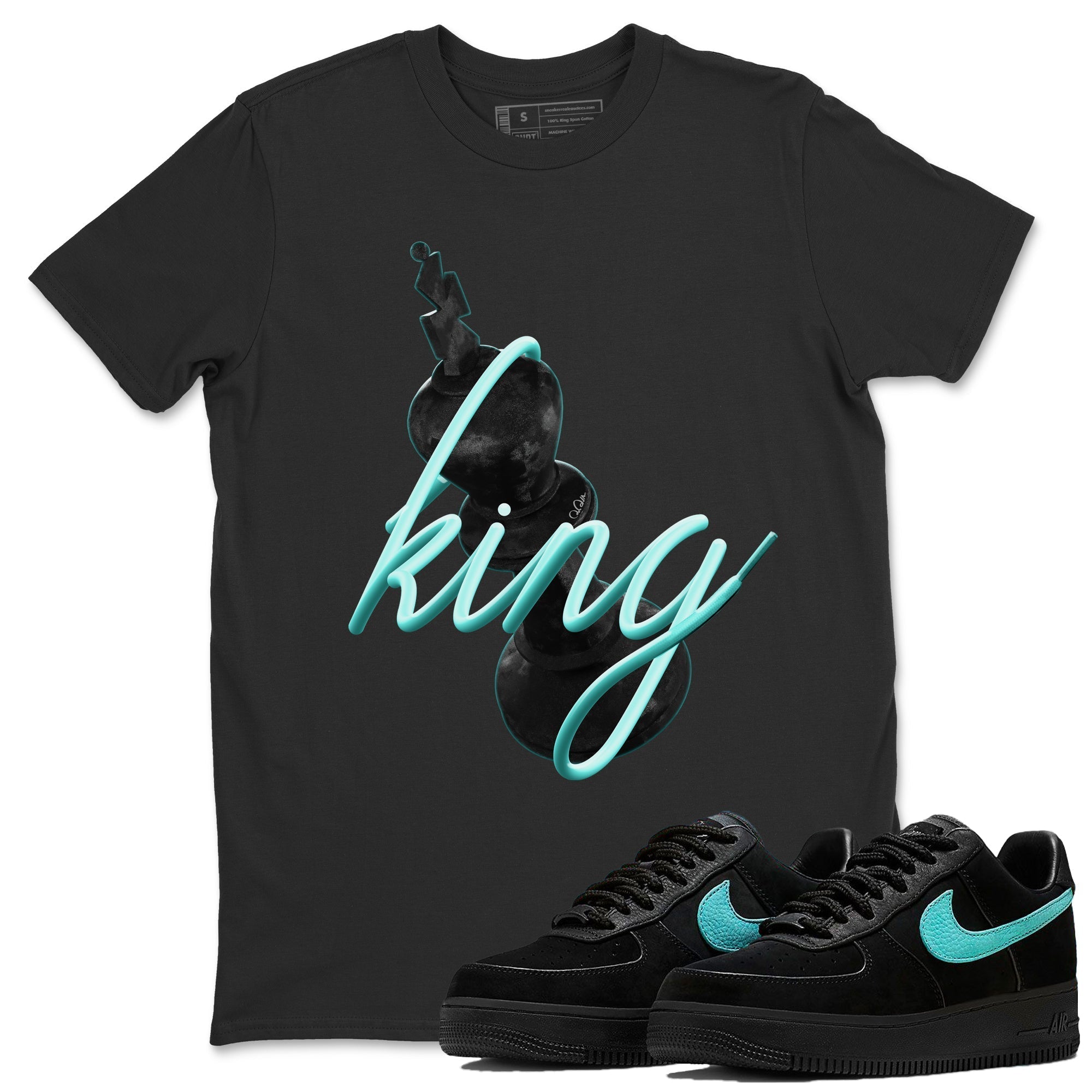 3D King Unisex Tops - Air Force 1 Tiffany