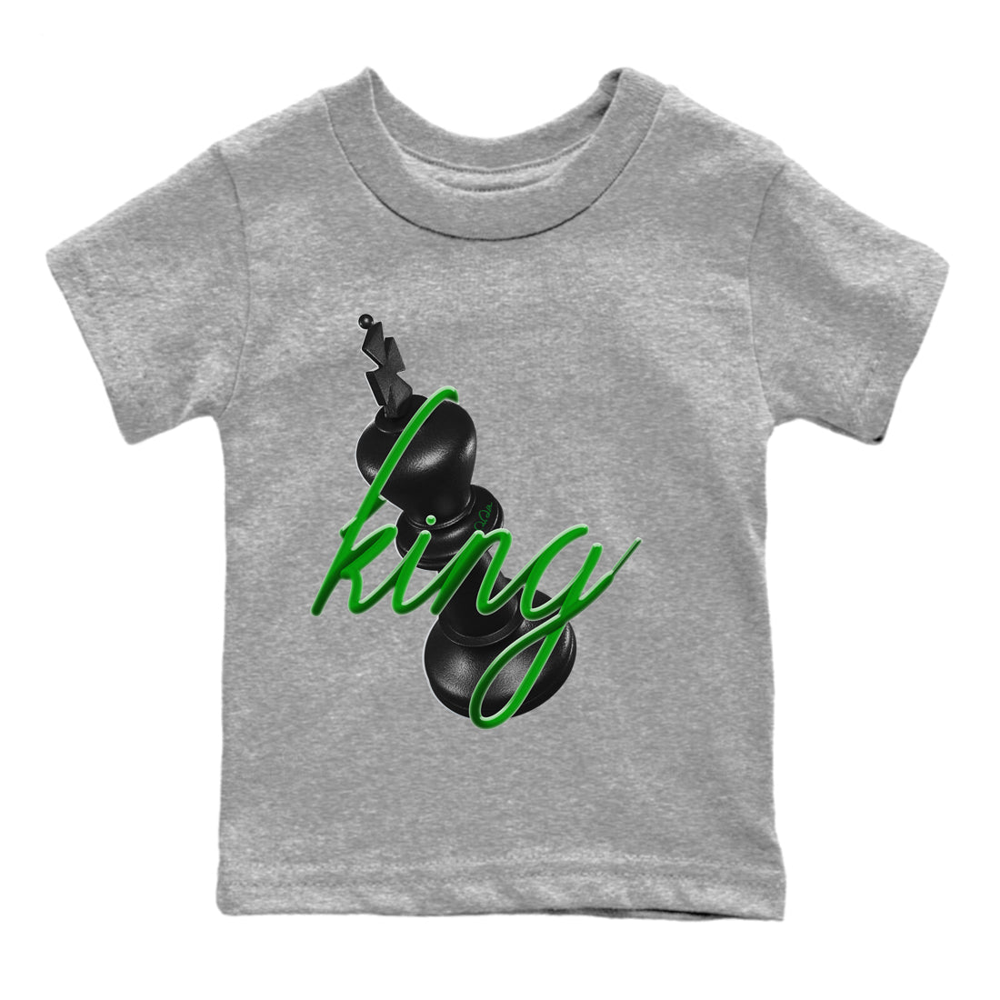 3D King Kids Tops - Air Jordan 1 Celtics
