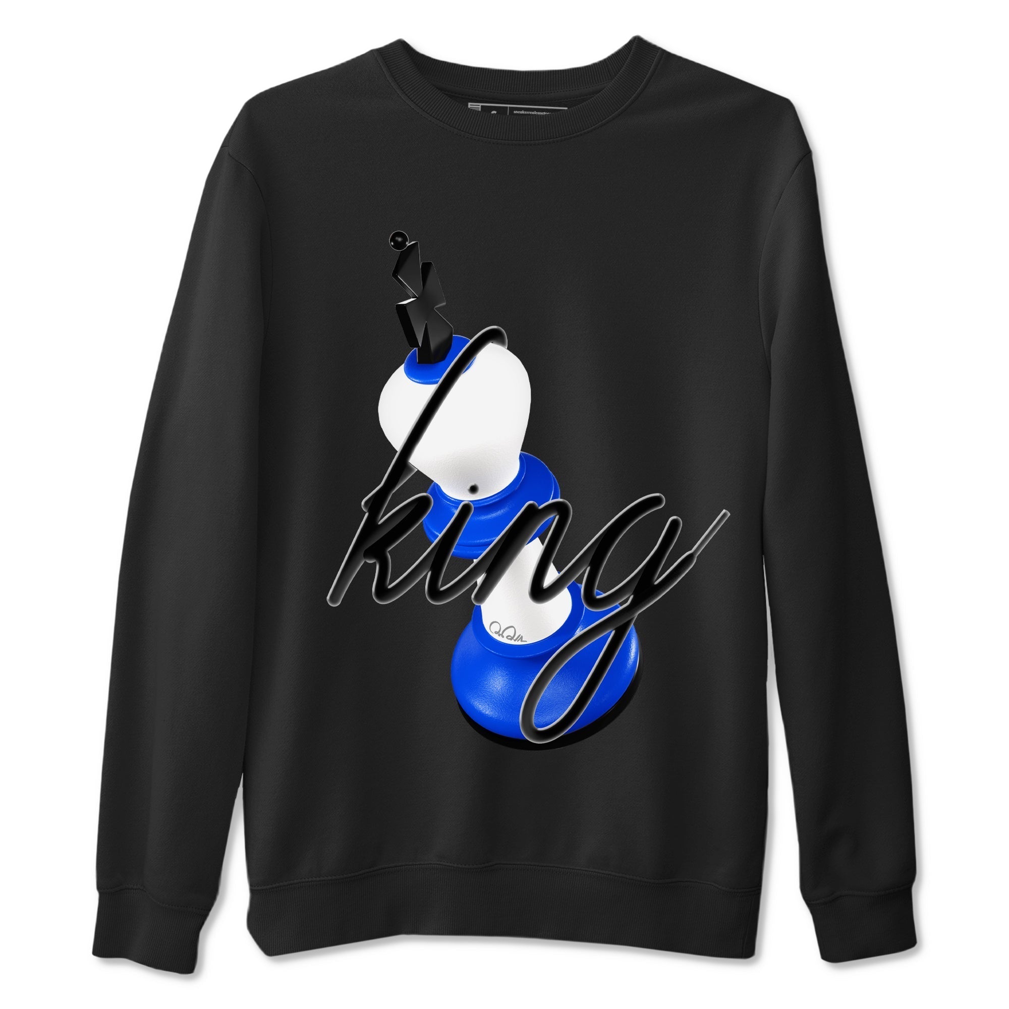 3D King snkmatch Tees - Air Jordan 1 Game Royal