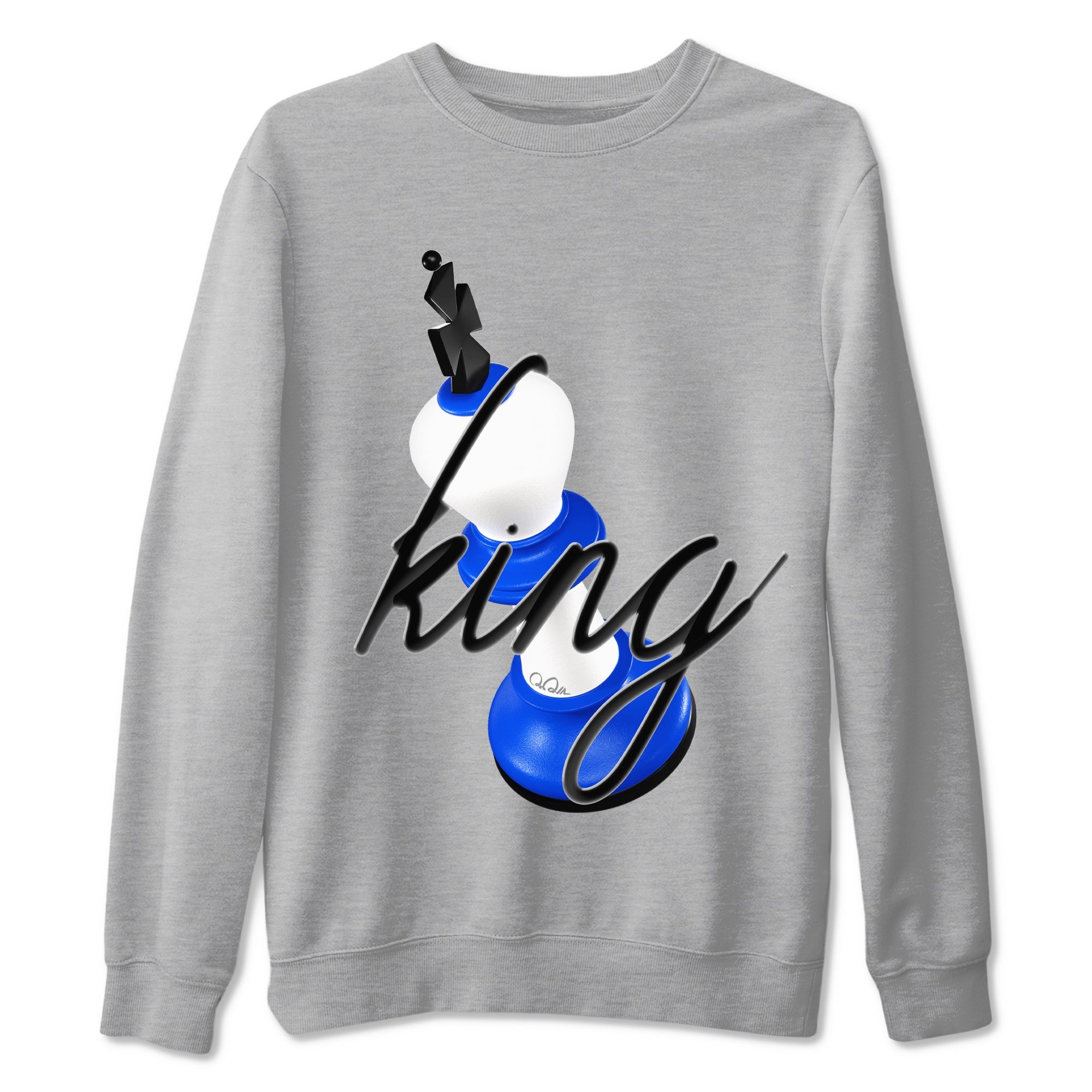 3D King snkmatch Tees - Air Jordan 1 Game Royal