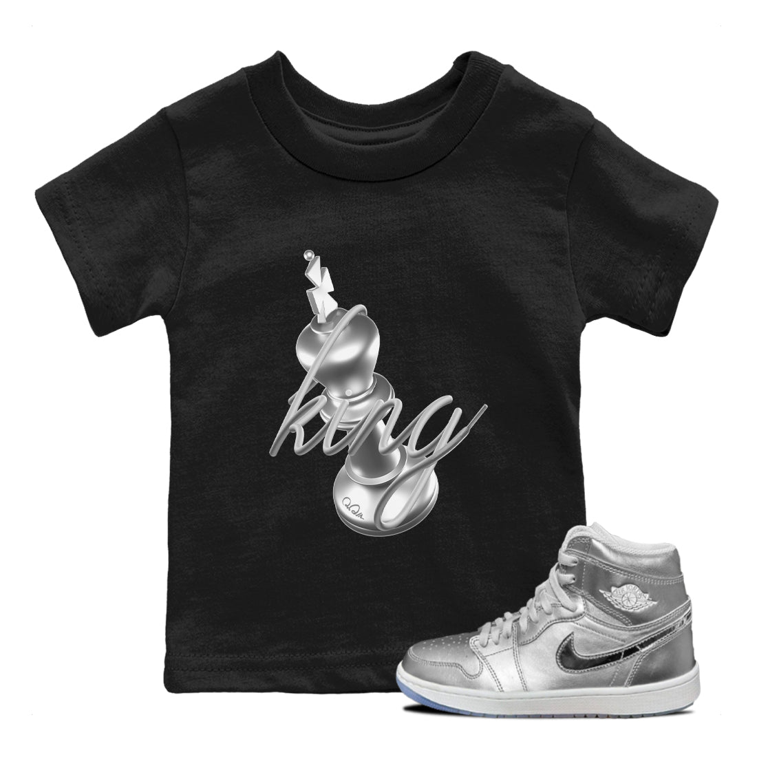 3D King snkmatch Tee Kids - Air Jordan 1 Gift Giving