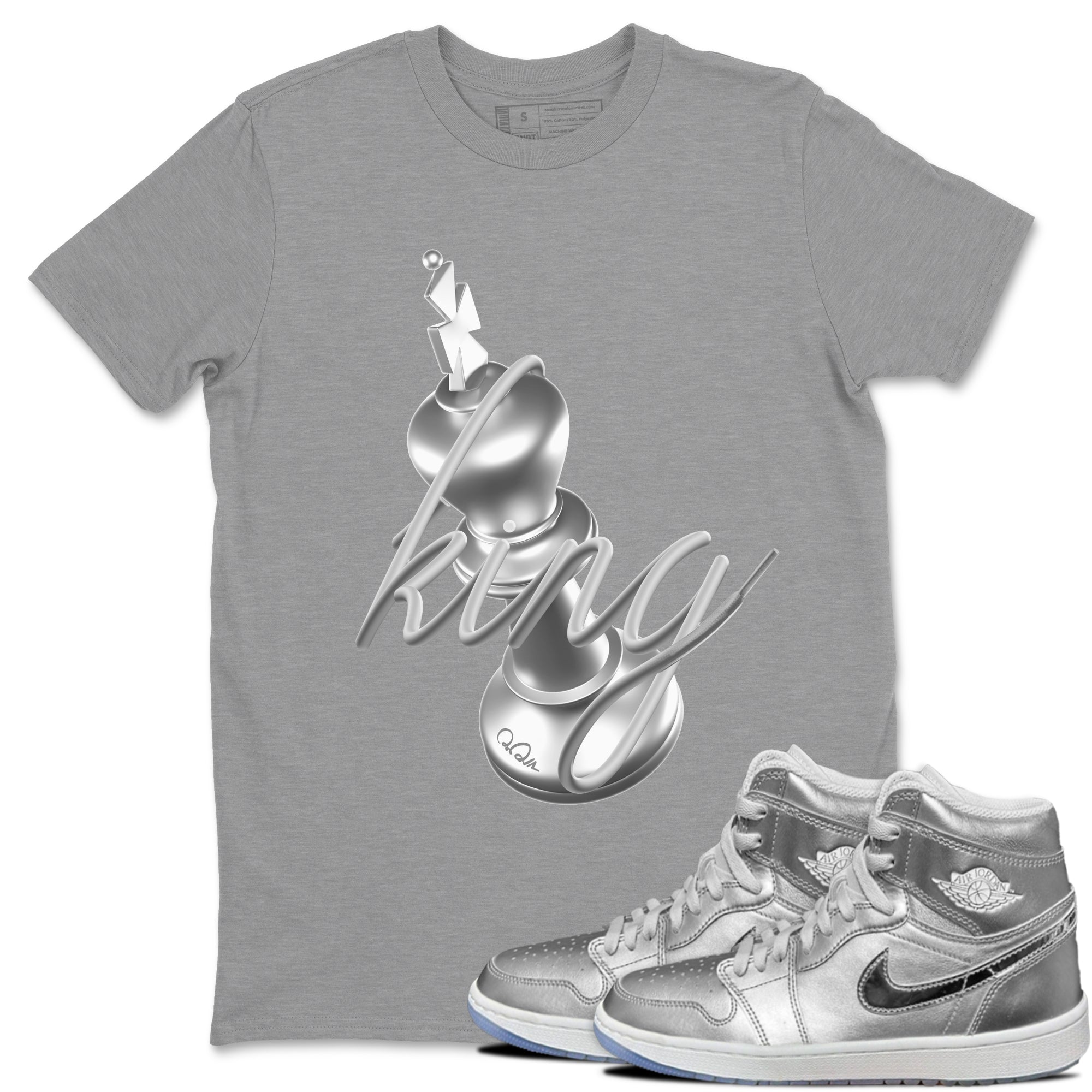 3D King snkmatch Tee - Air Jordan 1 Gift Giving