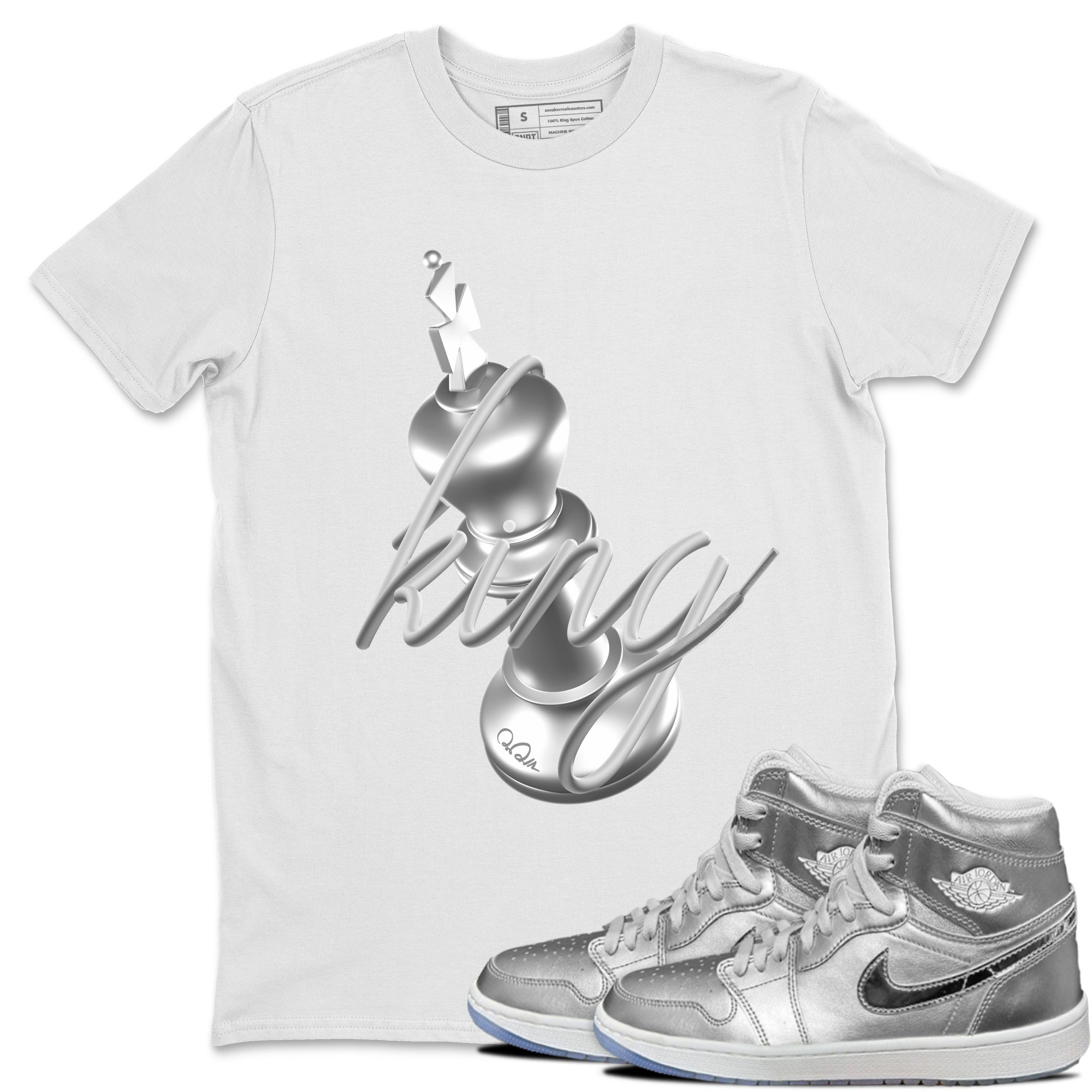3D King snkmatch Tee - Air Jordan 1 Gift Giving