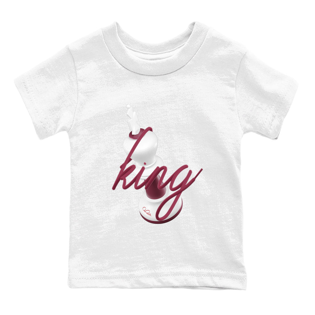 3D King snkmatch Tee Kids - Air Jordan 1 Metallic Burgundy