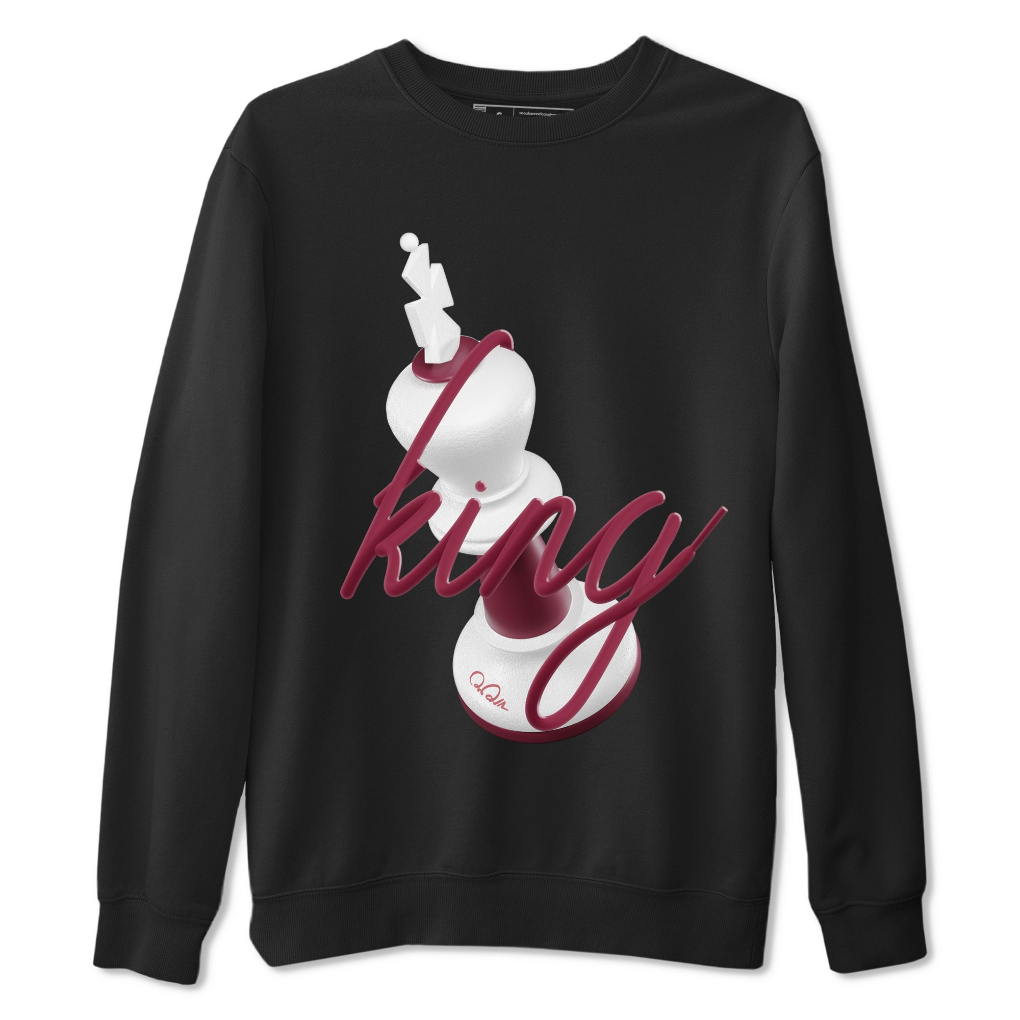 3D King snkmatch Tee - Air Jordan 1 Metallic Burgundy