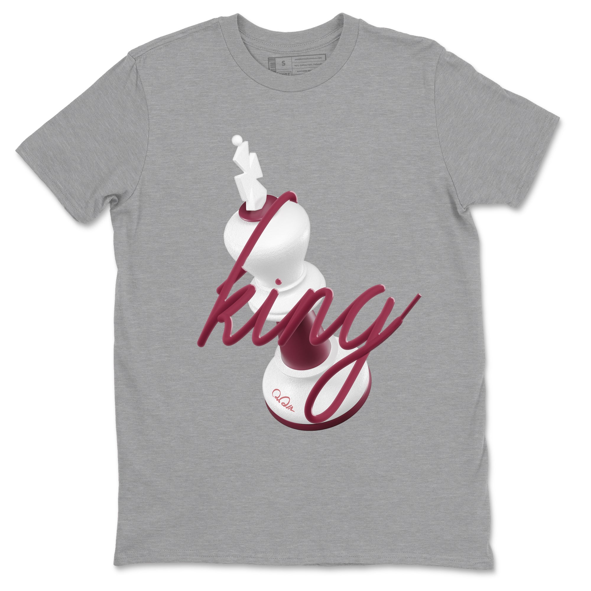 3D King snkmatch Tee - Air Jordan 1 Metallic Burgundy