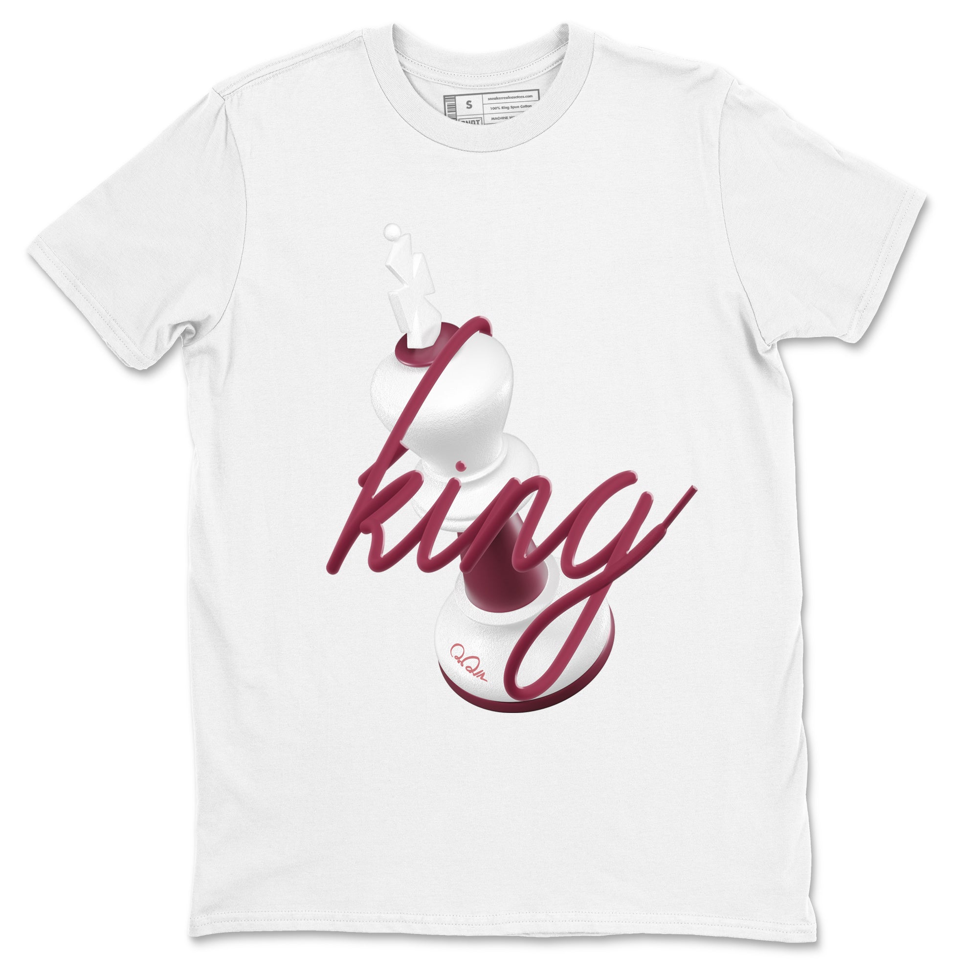 3D King snkmatch Tee - Air Jordan 1 Metallic Burgundy