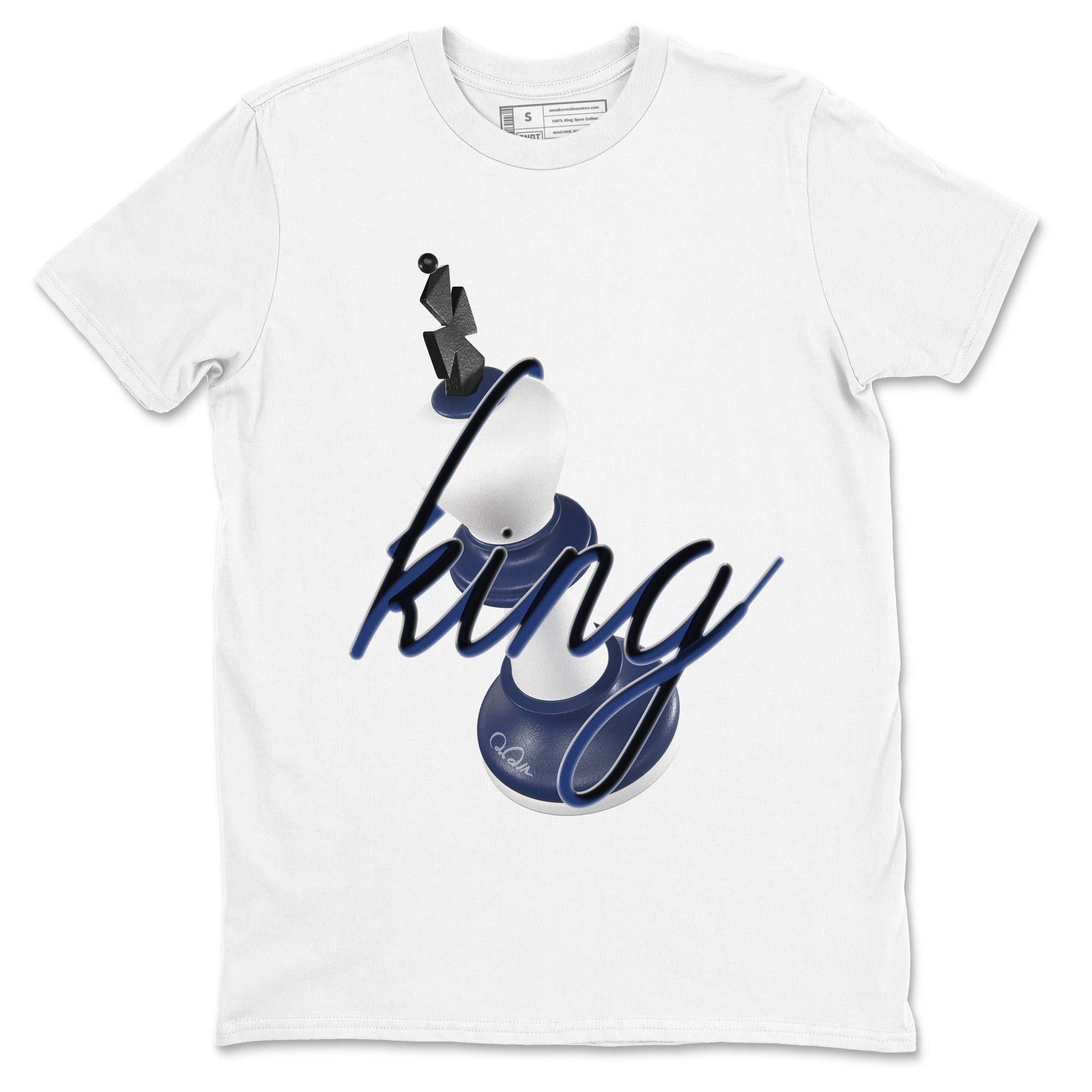 3D King snkmatch Tees - Air Jordan 1 Midnight Navy