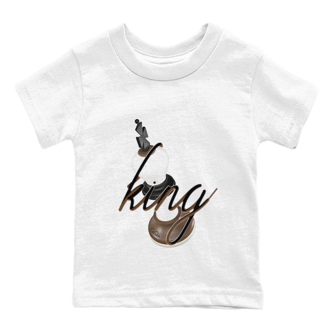 3D King snkmatch Tees Kids - Air Jordan 1 Mocha