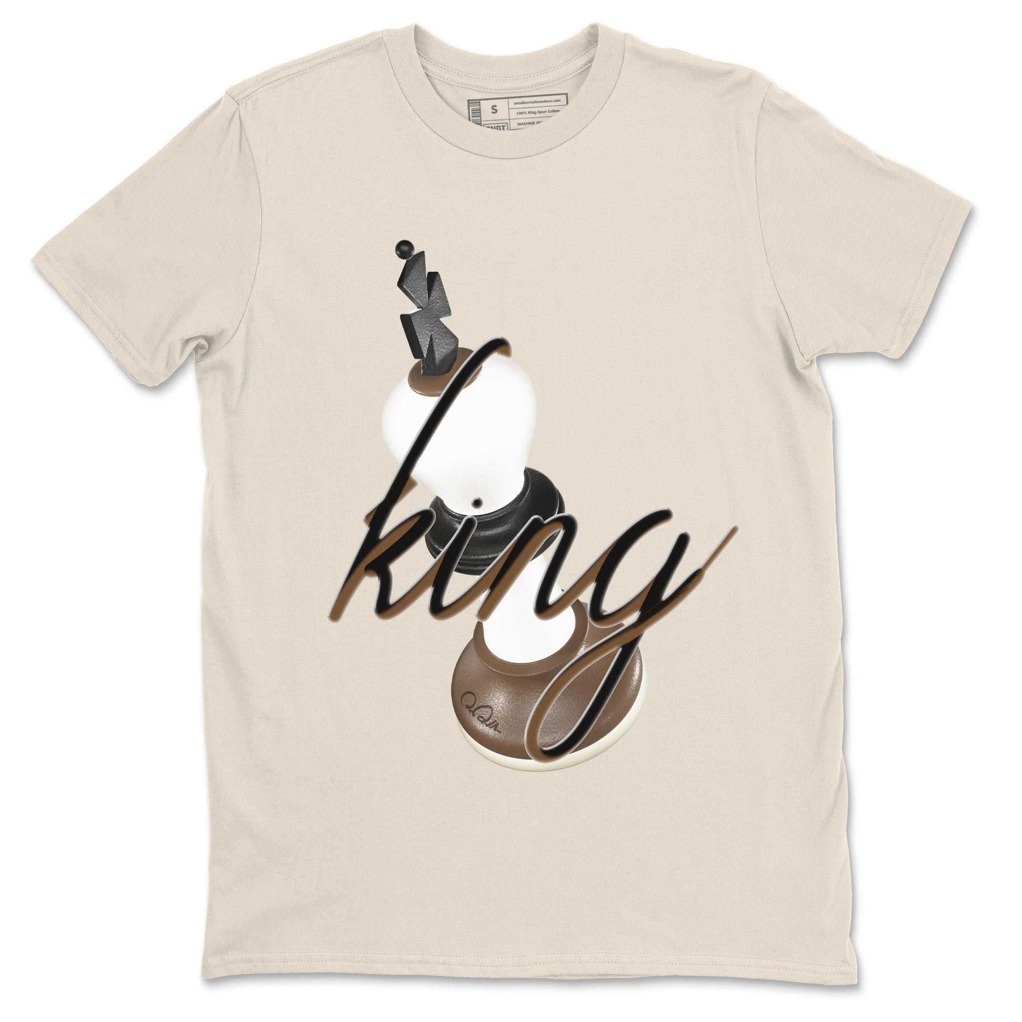 3D King snkmatch Tees - Air Jordan 1 Mocha
