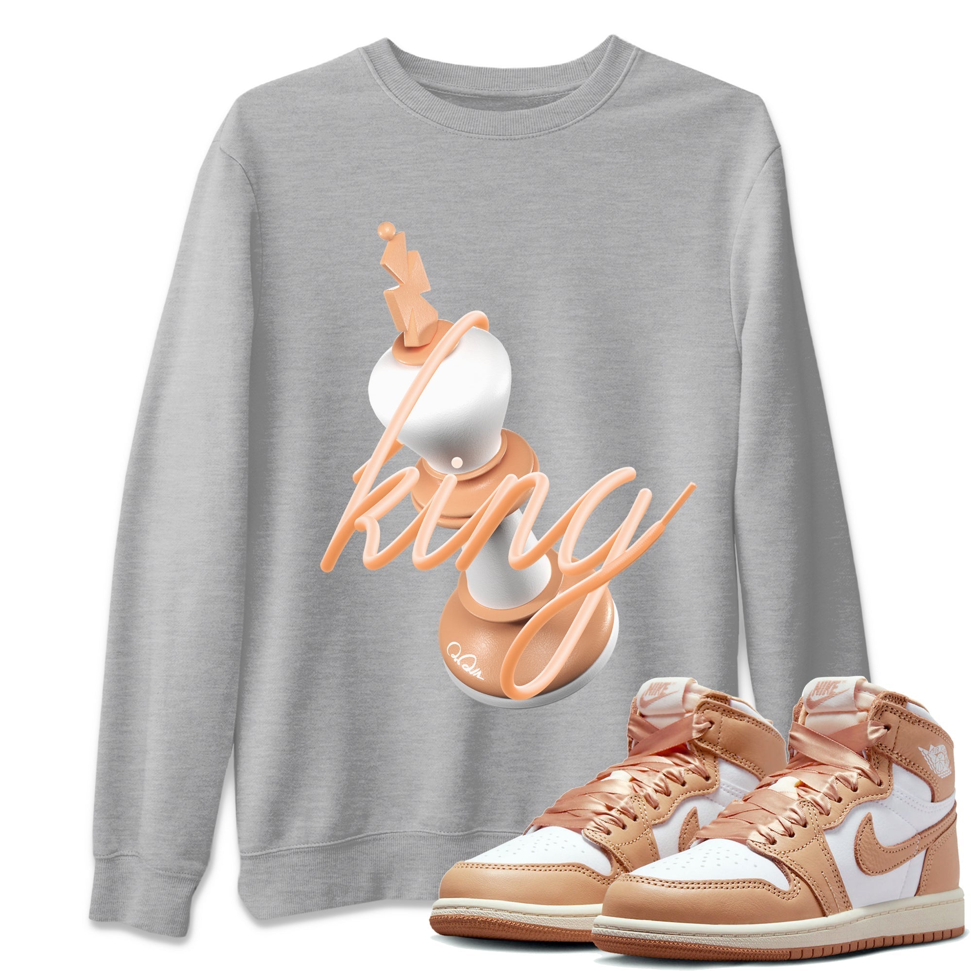 3D King snkmatch Tee - Air Jordan 1 Praline