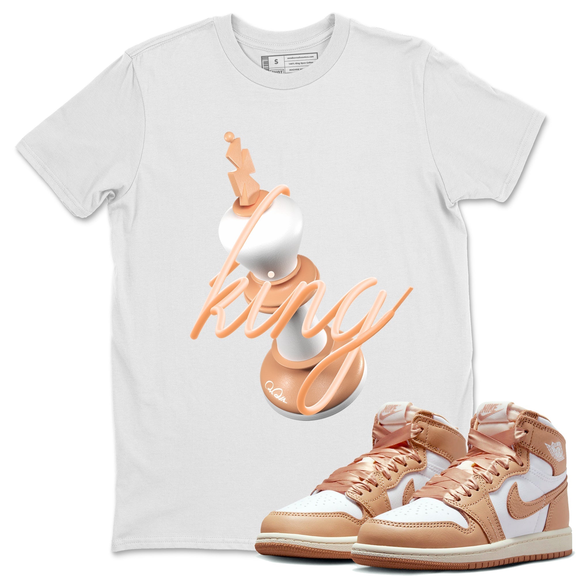 3D King snkmatch Tee - Air Jordan 1 Praline