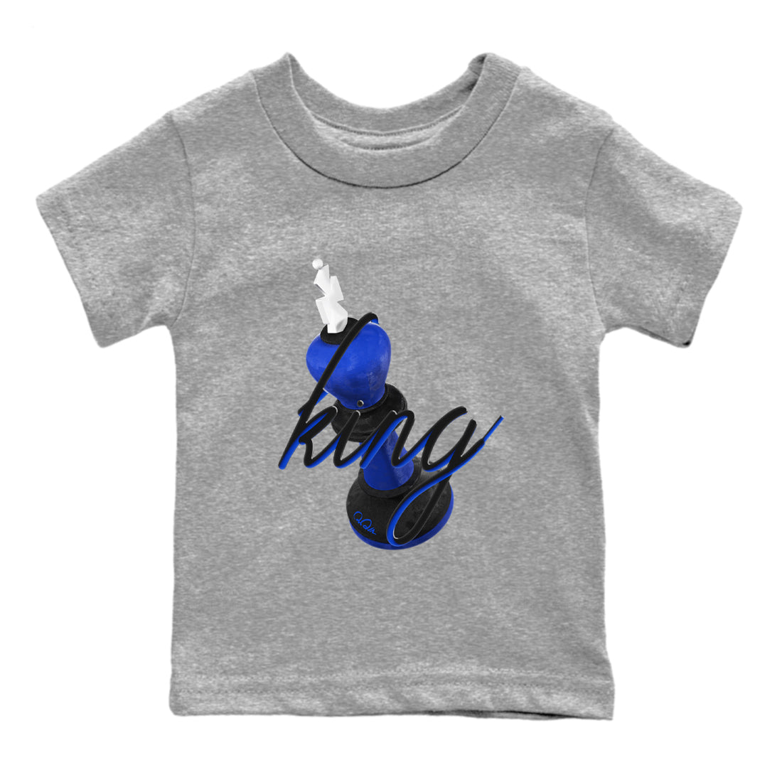 3D King snkmatch Tee Kids - Air Jordan 1 Royal Reimagined