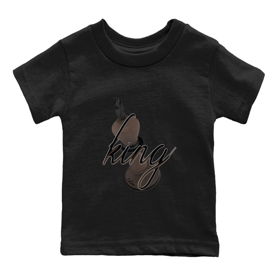 3D King snkmatch Tees Kids - Air Jordan 1 Travis Scott Velvet Brown