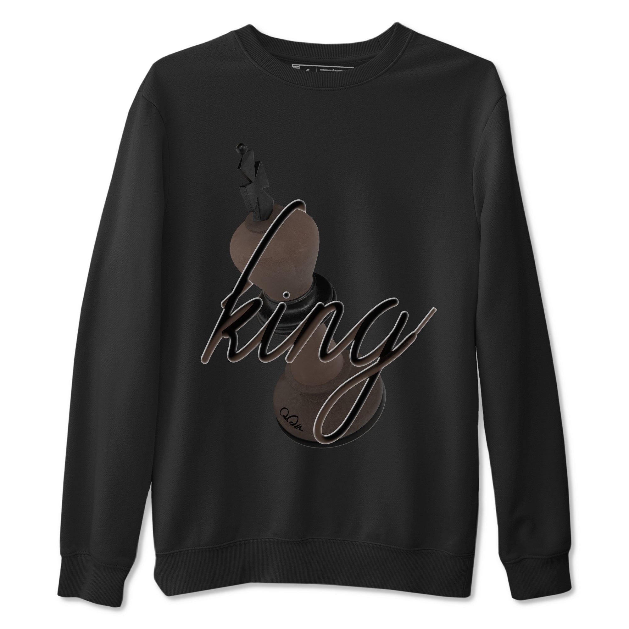 3D King snkmatch Tees - Air Jordan 1 Travis Scott Velvet Brown