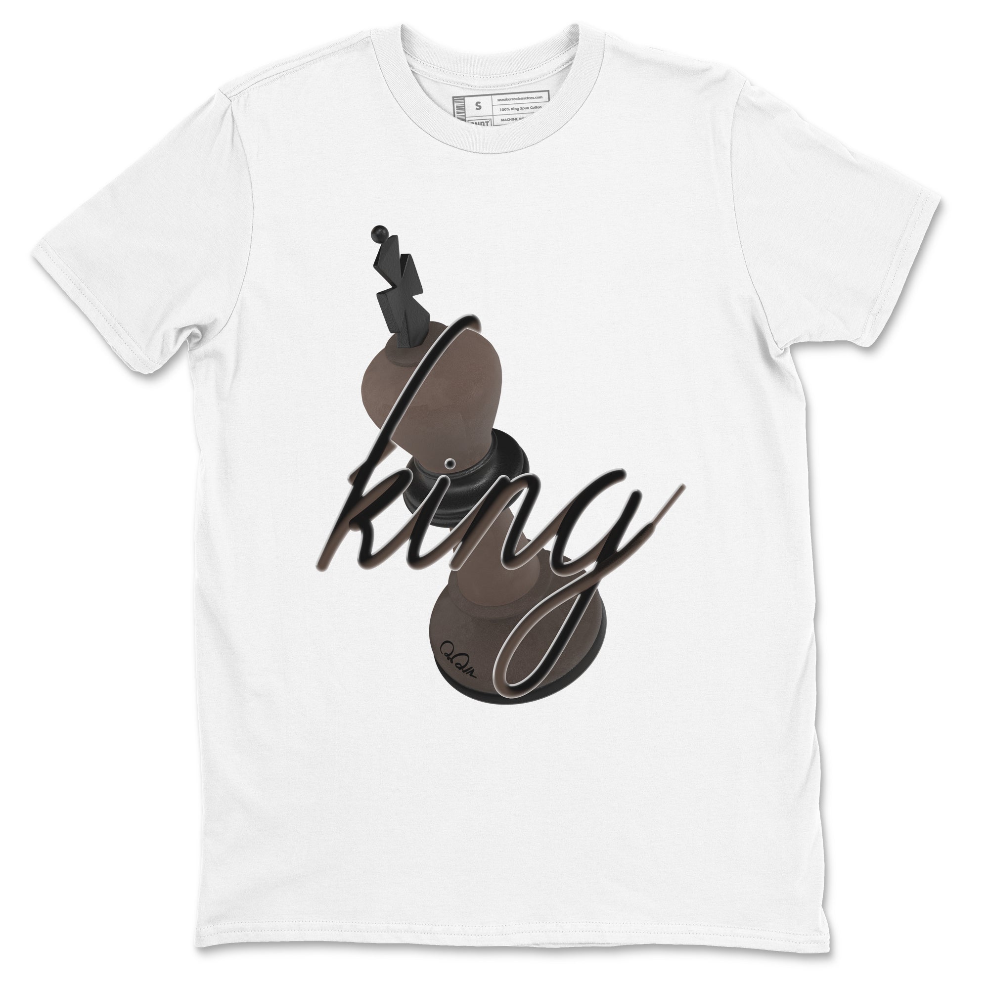 3D King snkmatch Tees - Air Jordan 1 Travis Scott Velvet Brown