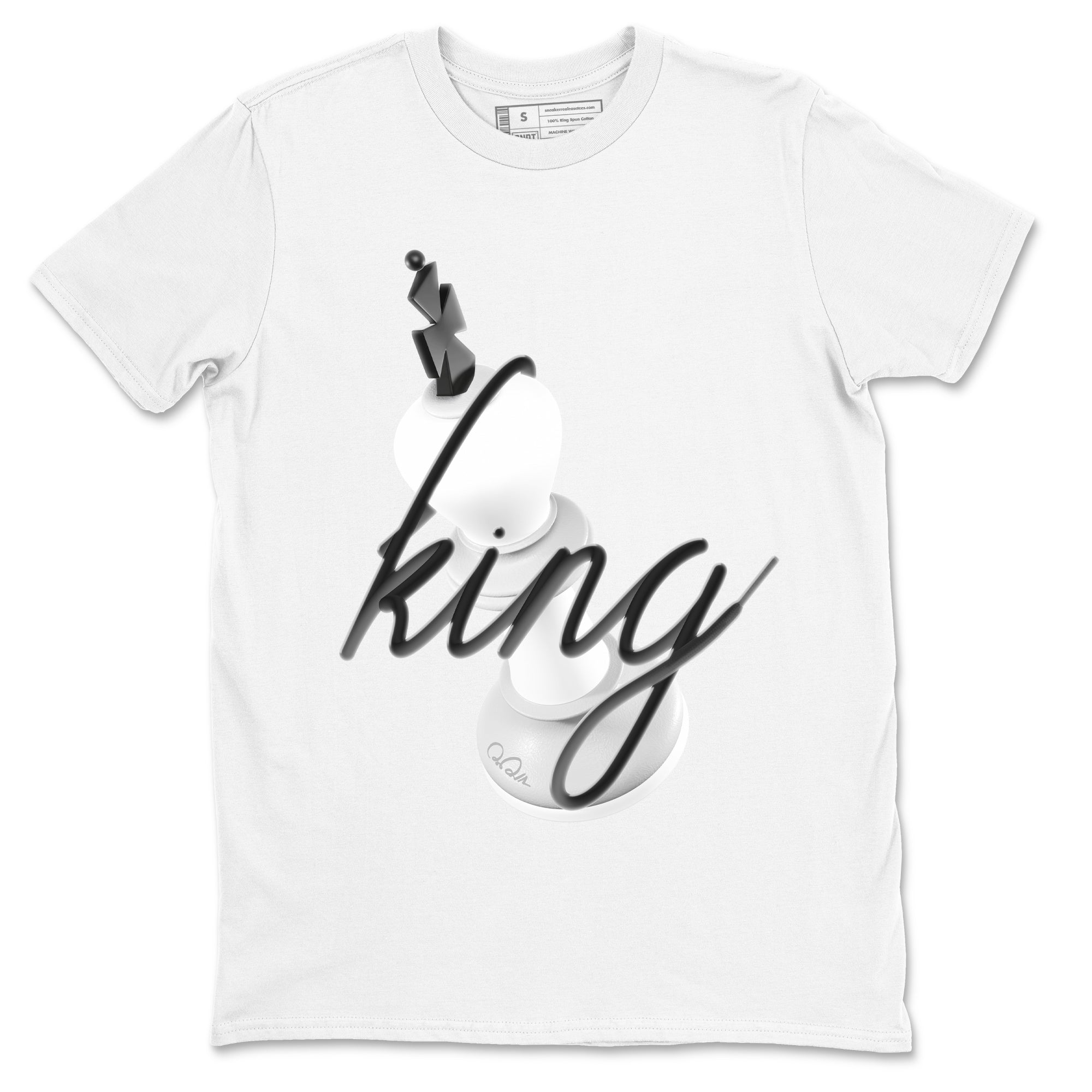 3D King snkmatch Tees - Air Jordan 1 Wolf Grey