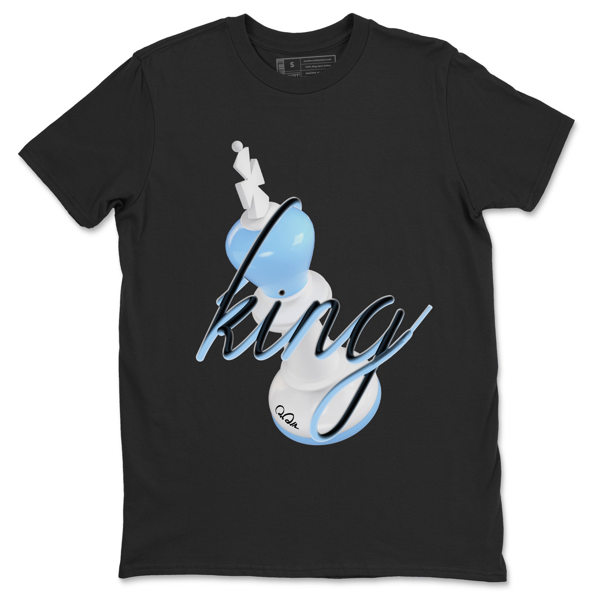 3D King snkmatch Tees - Air Jordan 11 Legend Blue