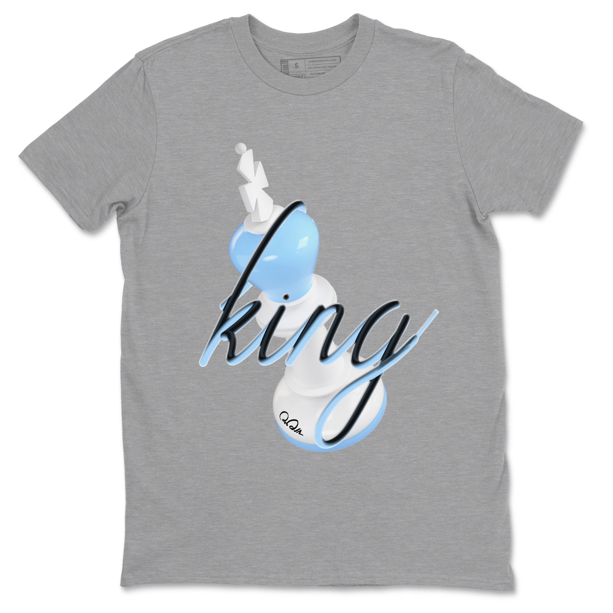 3D King snkmatch Tees - Air Jordan 11 Legend Blue