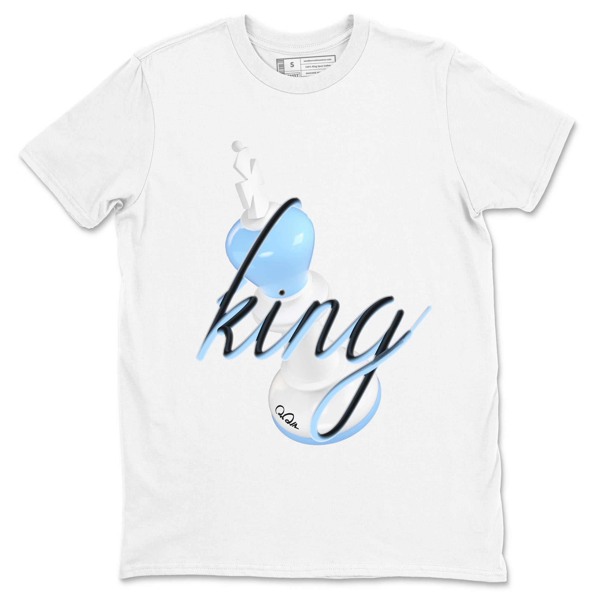 3D King snkmatch Tees - Air Jordan 11 Legend Blue