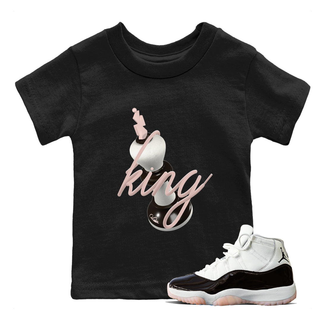 3D King snkmatch Tee Kids - Air Jordan 11 Neapolitan