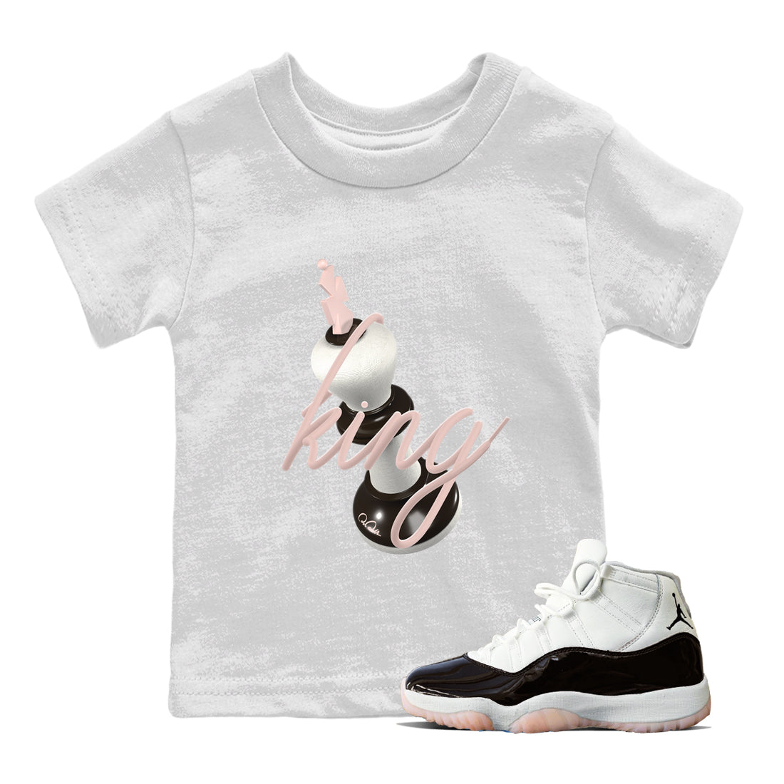 3D King snkmatch Tee Kids - Air Jordan 11 Neapolitan