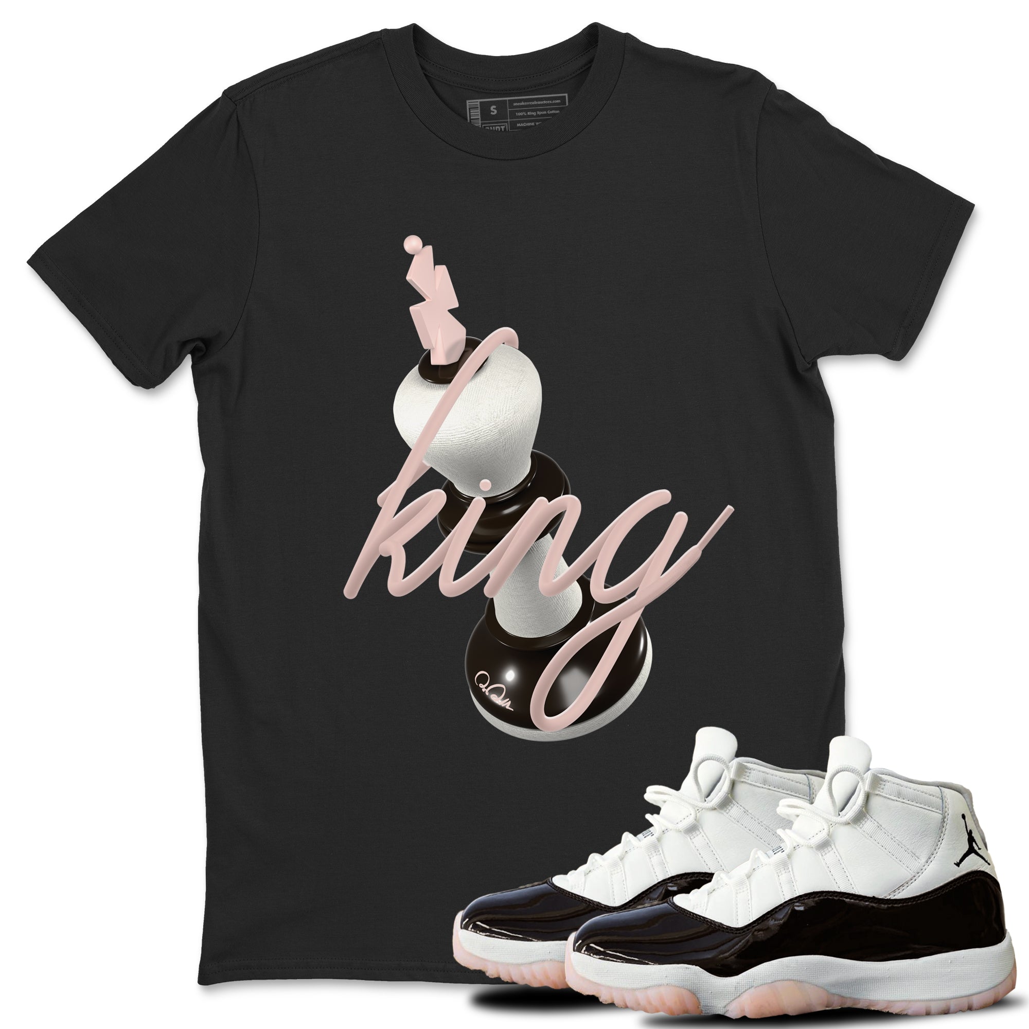 3D King snkmatch Tee - Air Jordan 11 Neapolitan