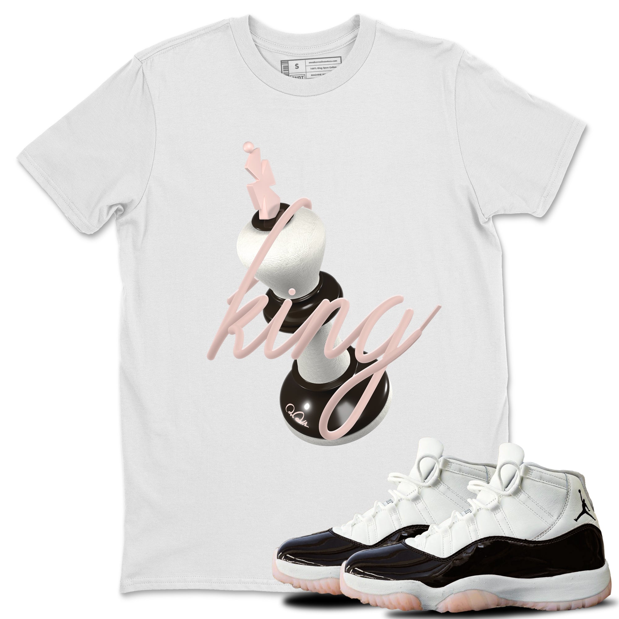 3D King snkmatch Tee - Air Jordan 11 Neapolitan