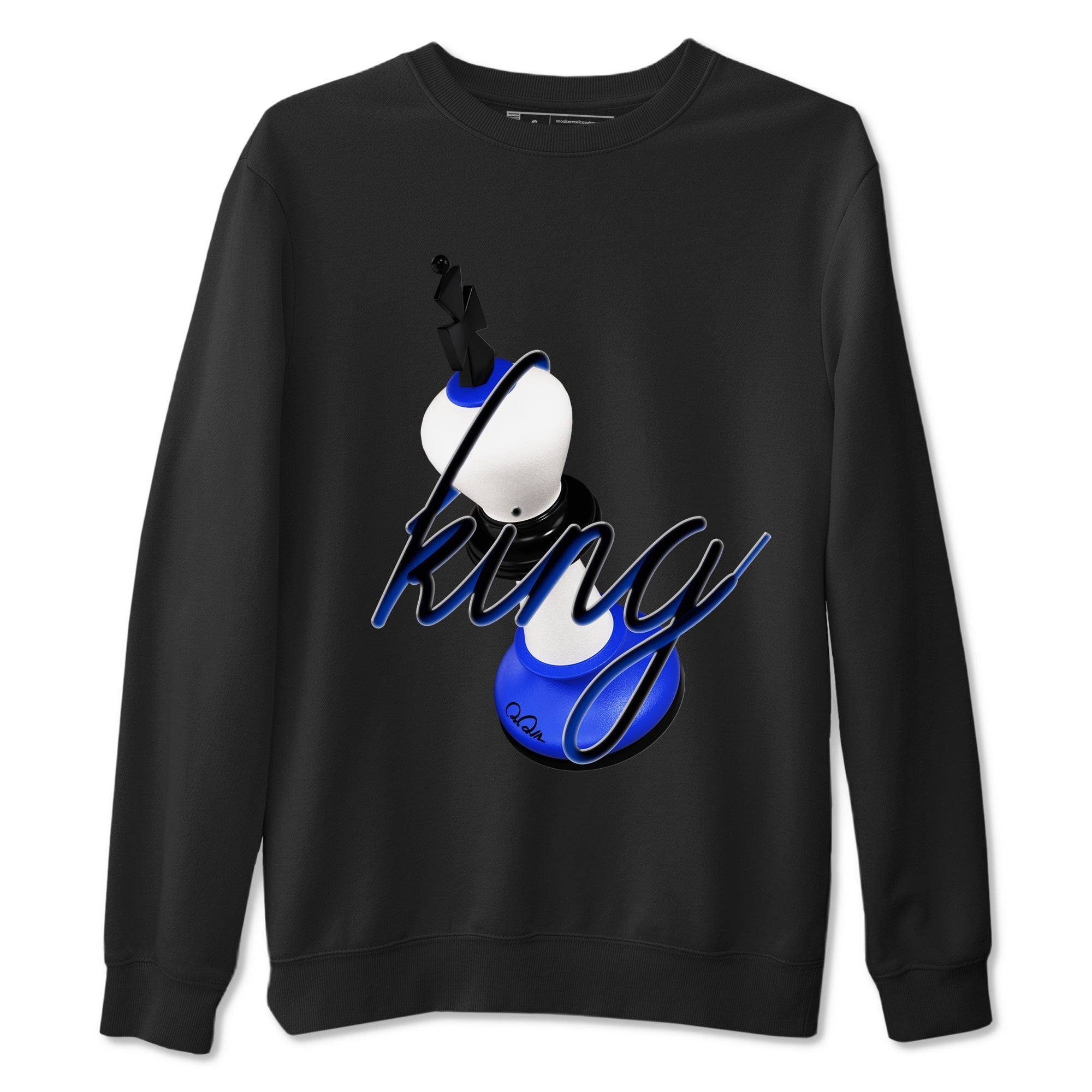 3D King snkmatch Tees - Air Jordan 12 Blueberry