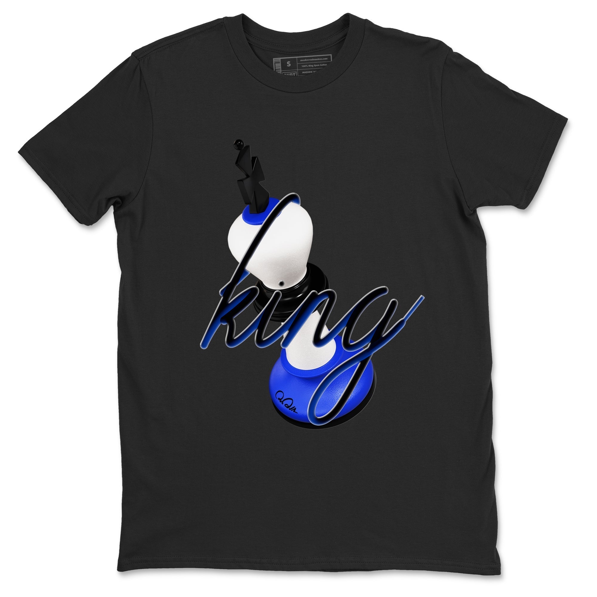3D King snkmatch Tees - Air Jordan 12 Blueberry