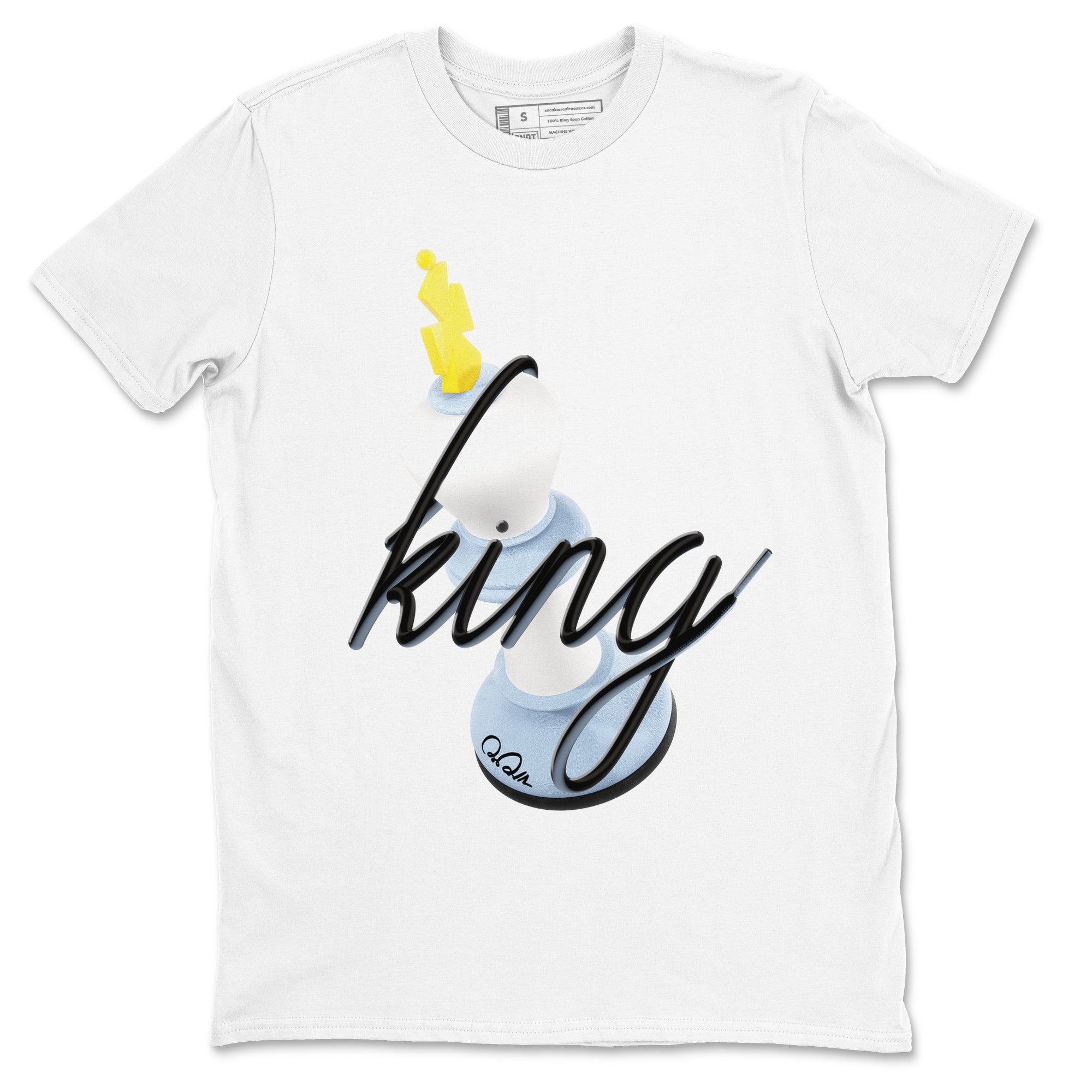 3D King snkmatch Tees - Air Jordan 13 Blue Grey