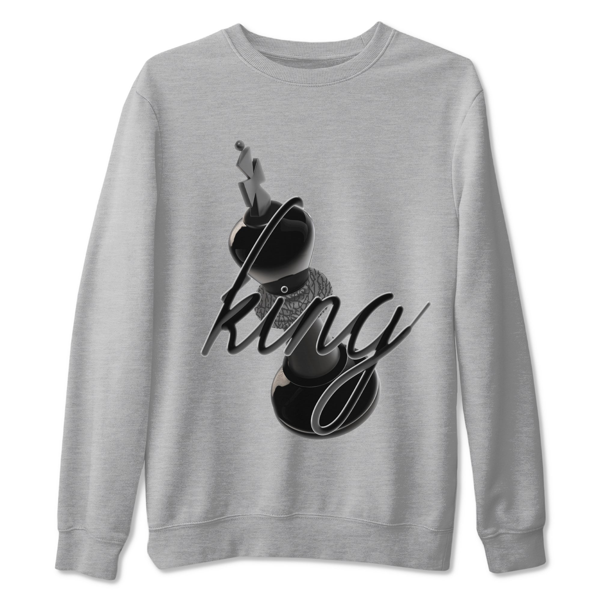 3D King snkmatch Tees - Air Jordan 3 Black Cat