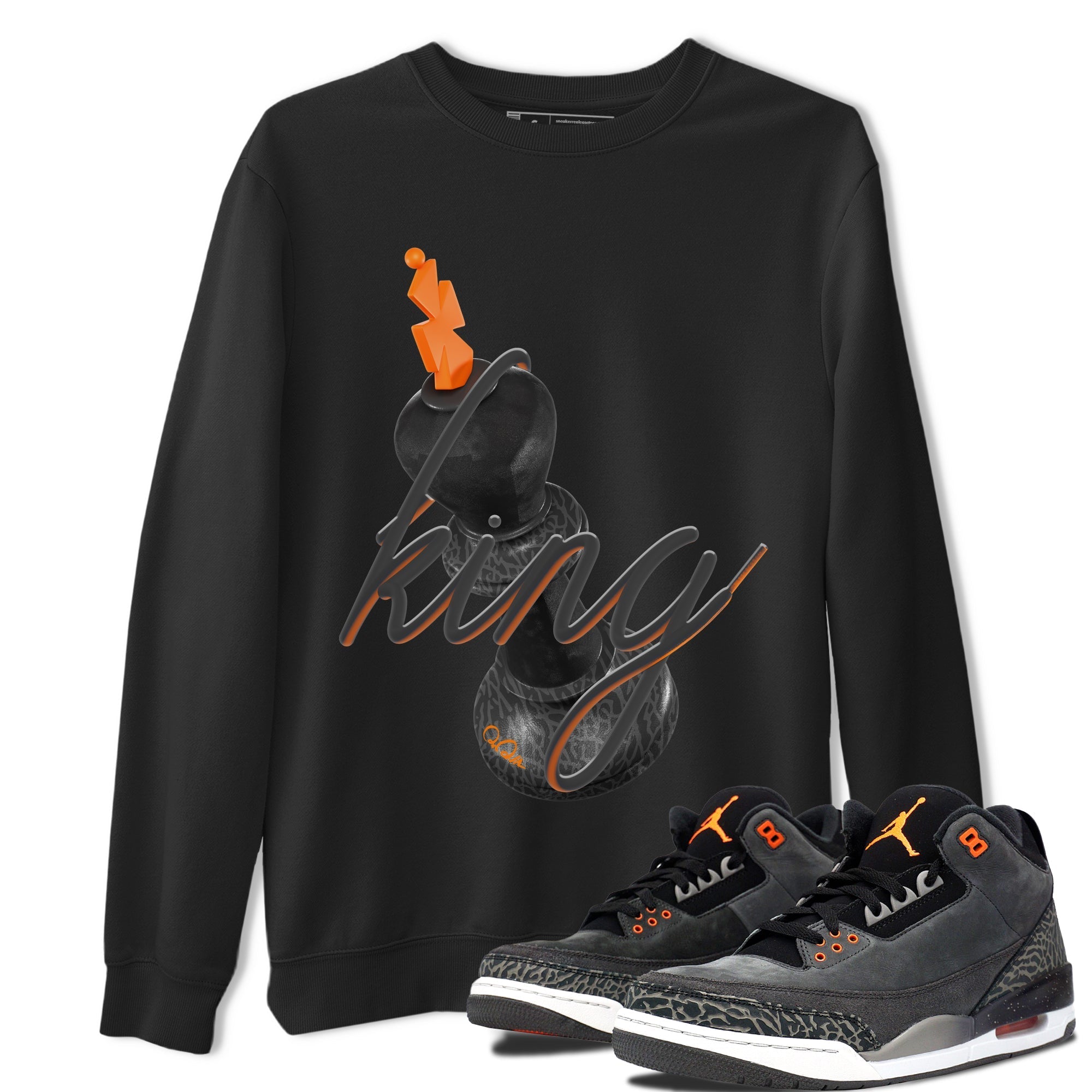 3D King snkmatch Tee - Air Jordan 3 Fear