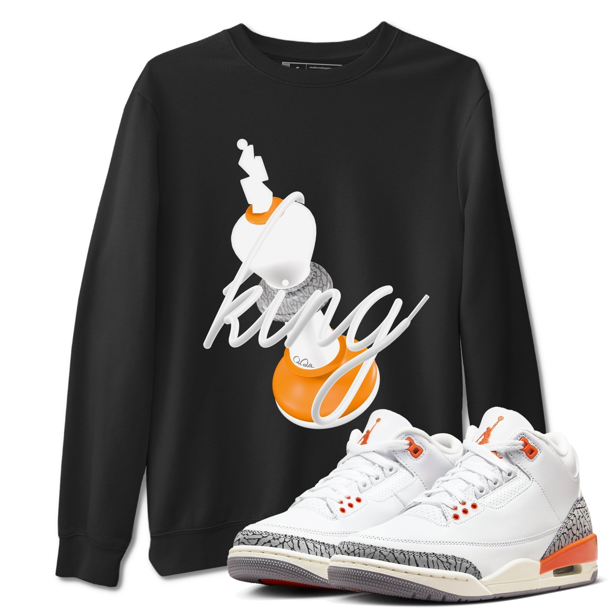 3D King snkmatch Tees - Air Jordan 3 Georgia Peach