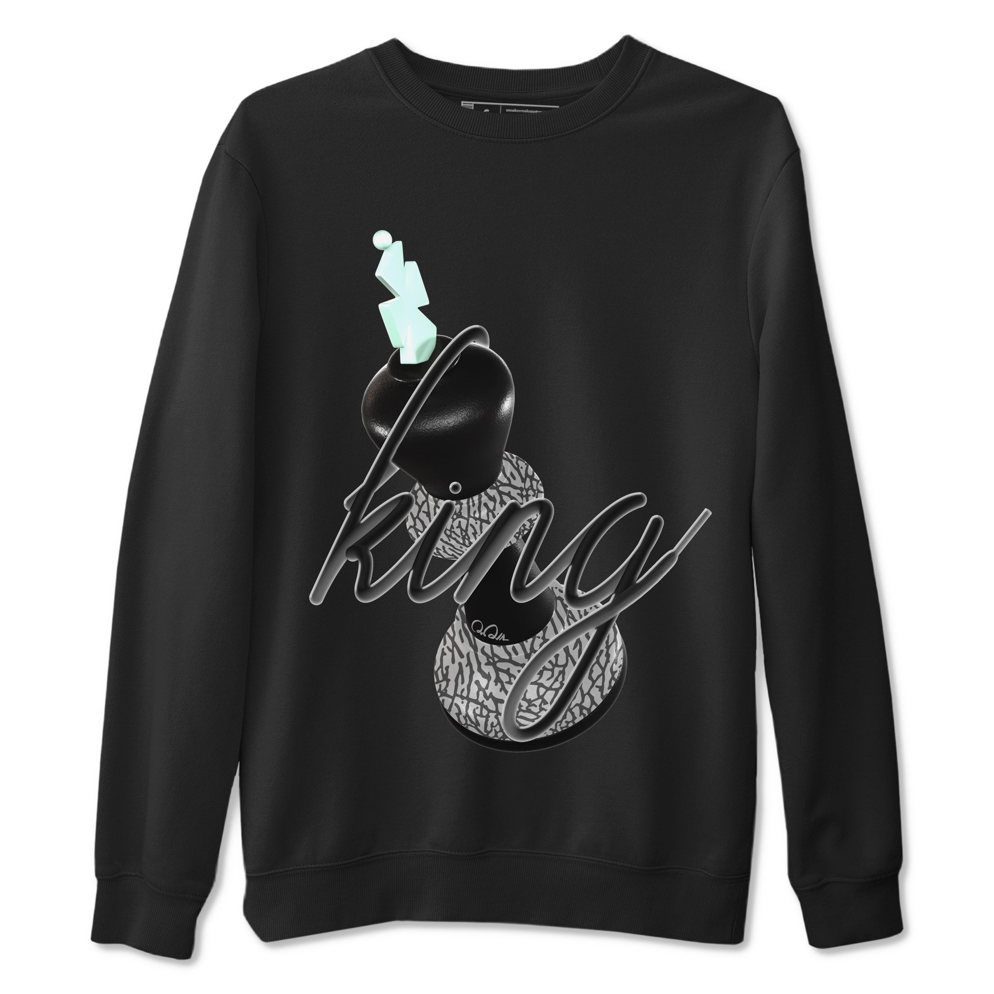 3D King snkmatch Tees - Air Jordan 3 Green Glow