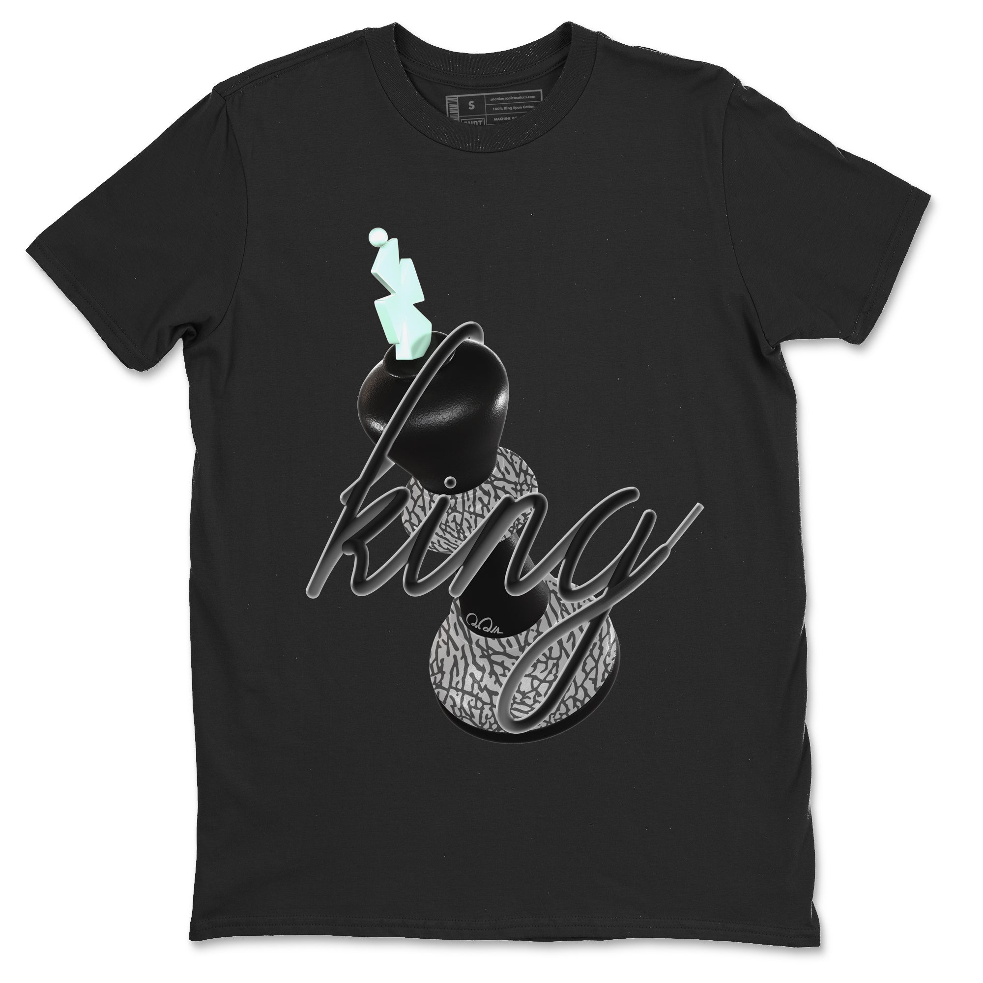 3D King snkmatch Tees - Air Jordan 3 Green Glow