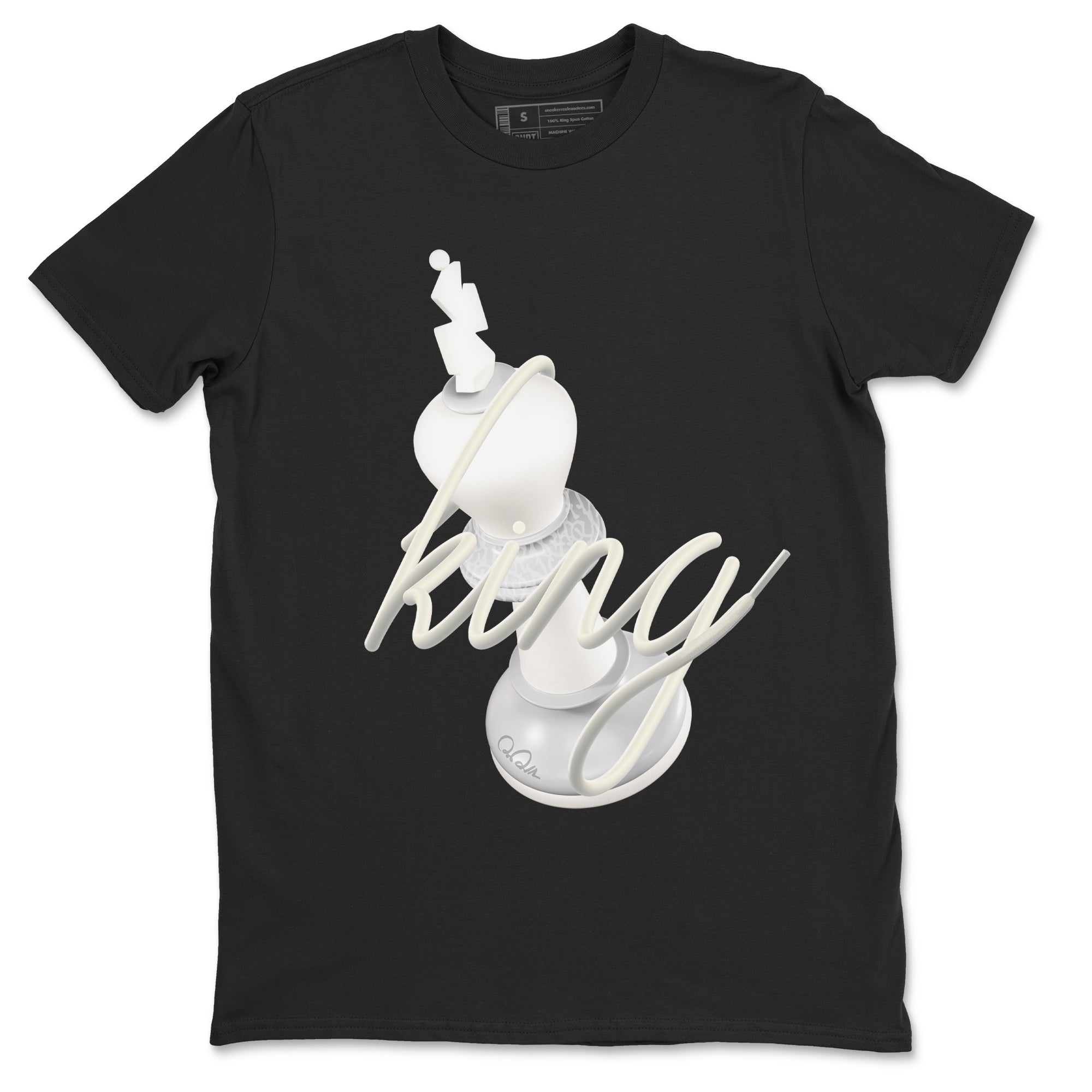 3D King snkmatch Tees - Air Jordan 3 Ivory