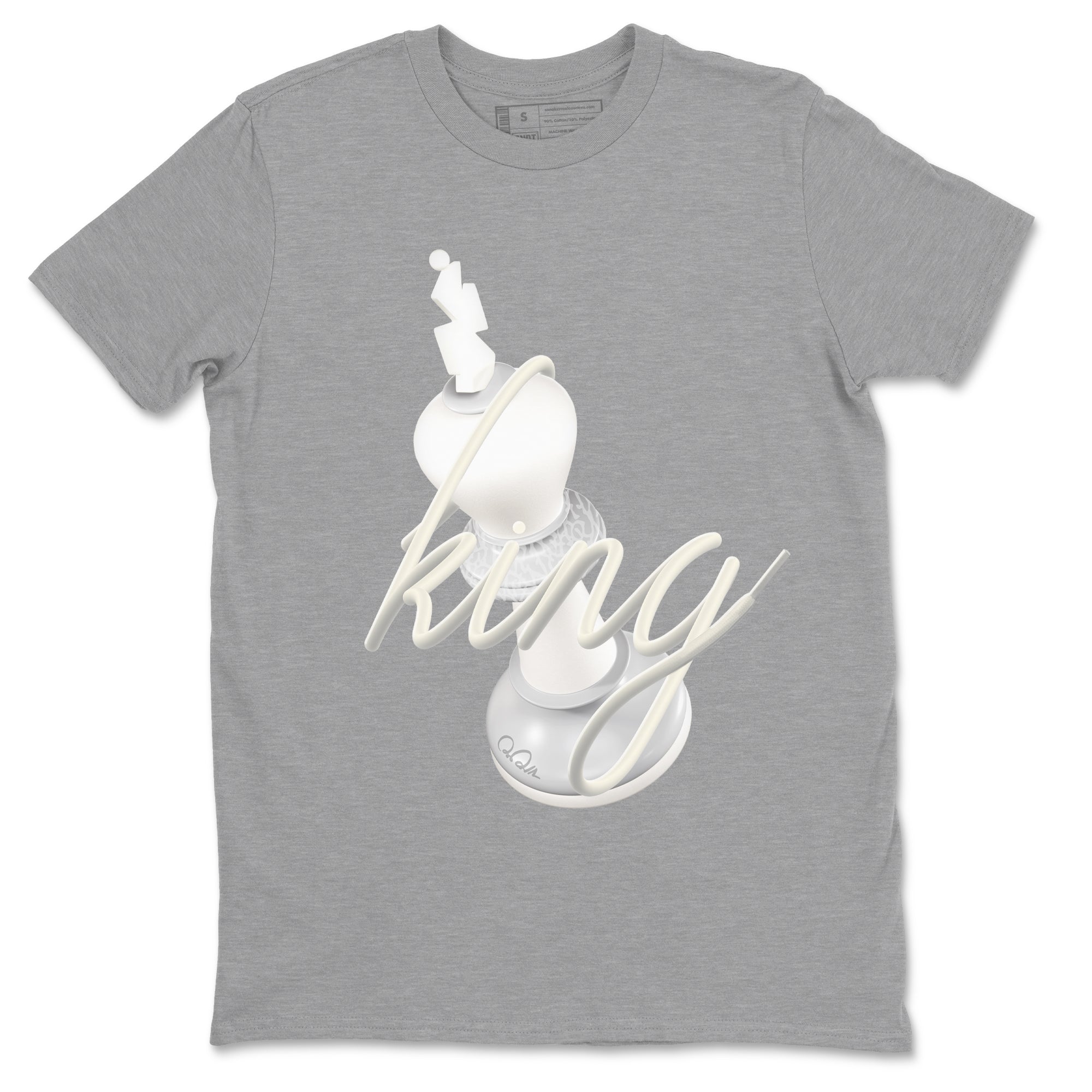 3D King snkmatch Tees - Air Jordan 3 Ivory