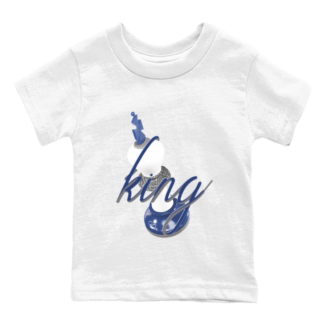 3D King snkmatch Tees Kids - Air Jordan 3 Midnight Navy 2023