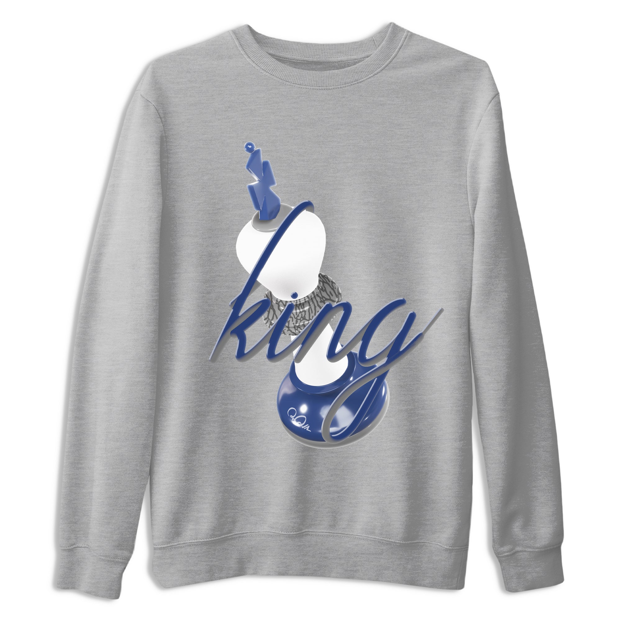 3D King snkmatch Tees - Air Jordan 3 Midnight Navy 2023