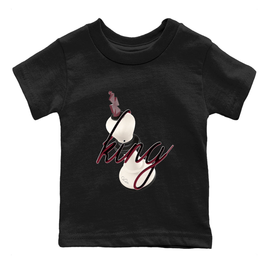 3D King snkmatch Tees Kids - Air Jordan 4 A Ma Maniere x Fossil Stone
