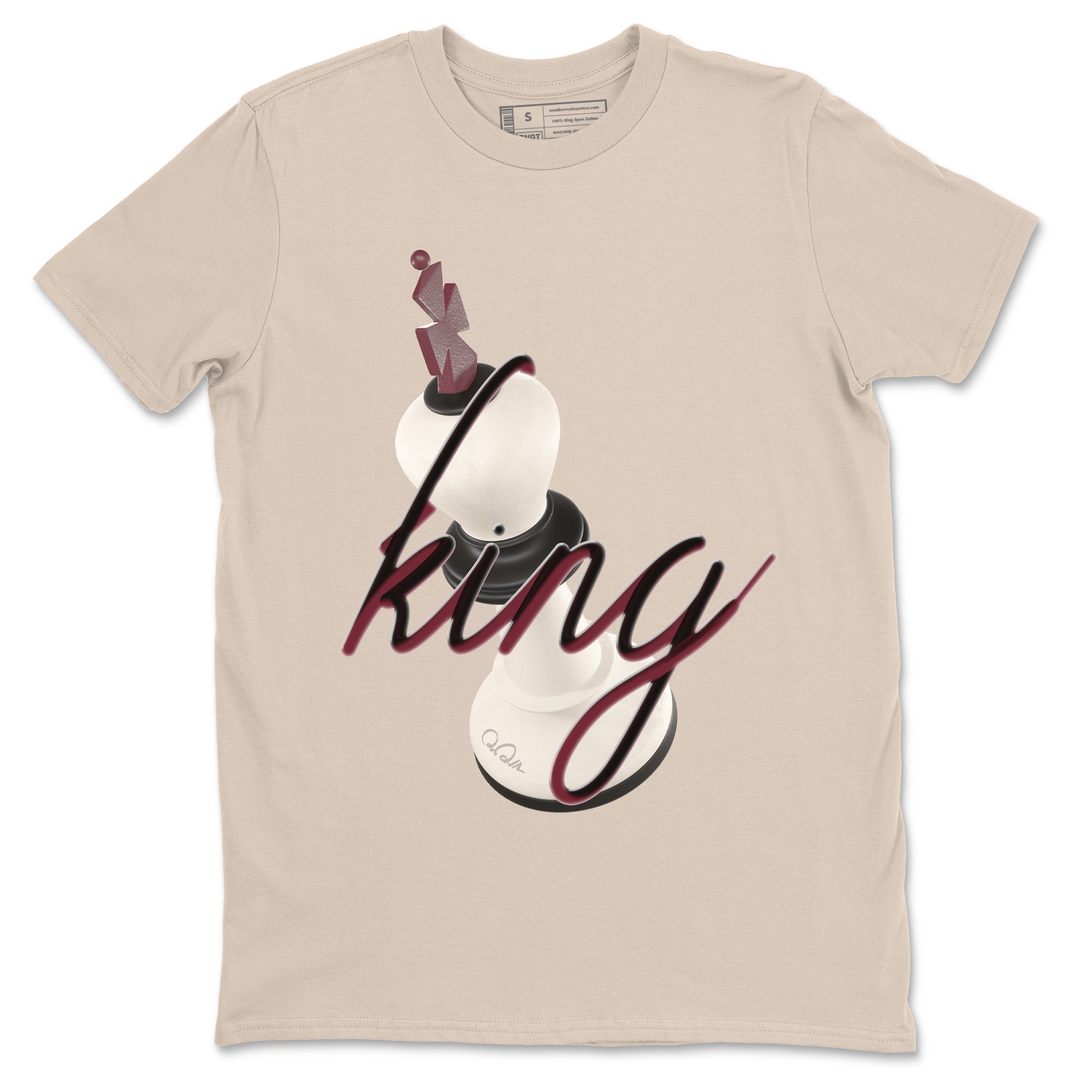 3D King snkmatch Tees - Air Jordan 4 A Ma Maniere x Fossil Stone
