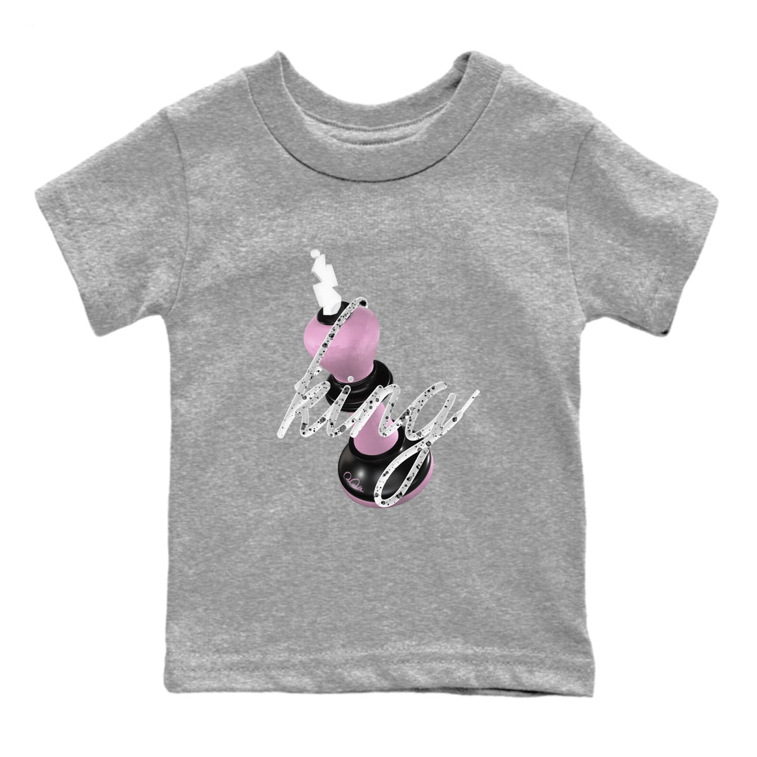 3D King snkmatch Tees Kids - Air Jordan 4 Orchid