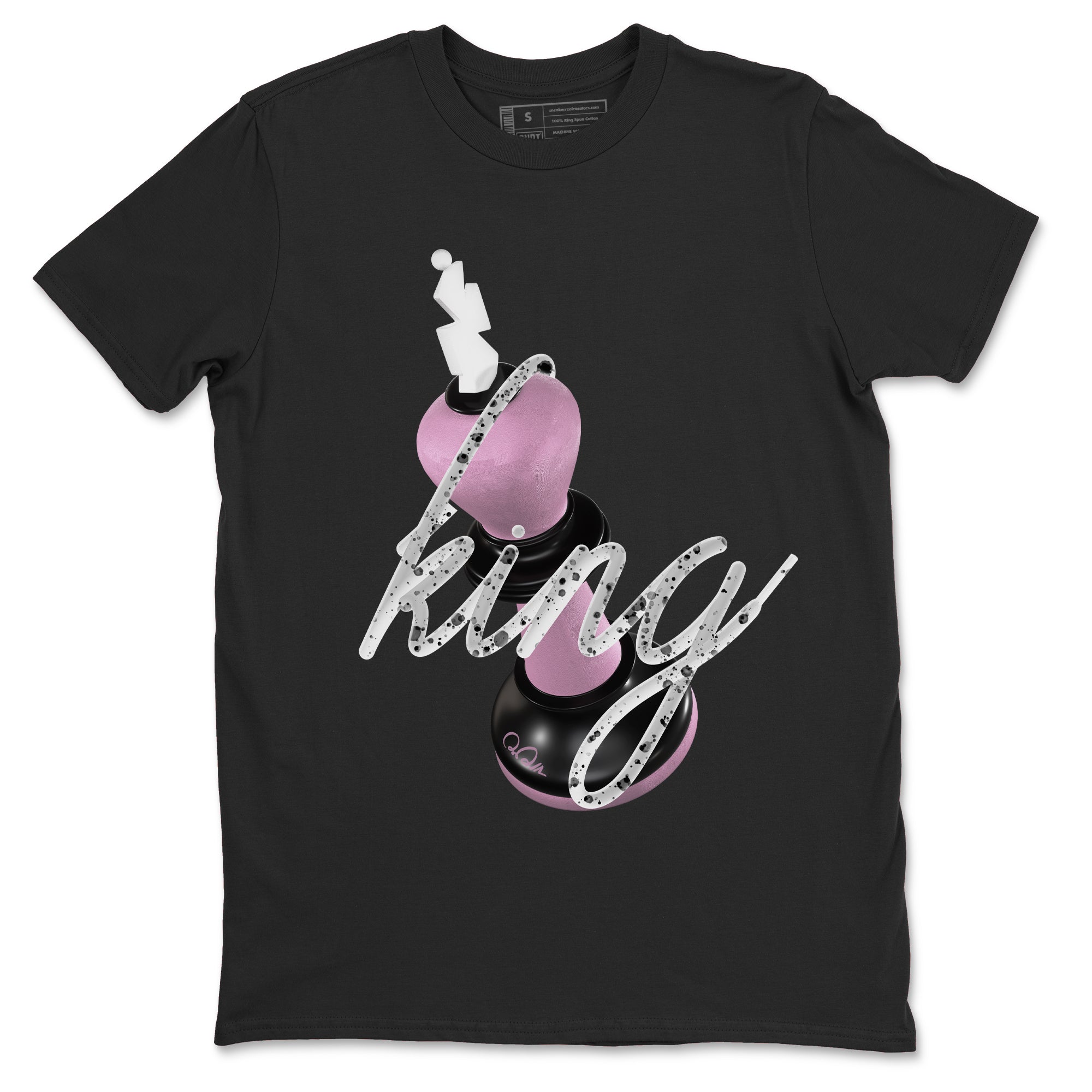 3D King snkmatch Tees - Air Jordan 4 Orchid