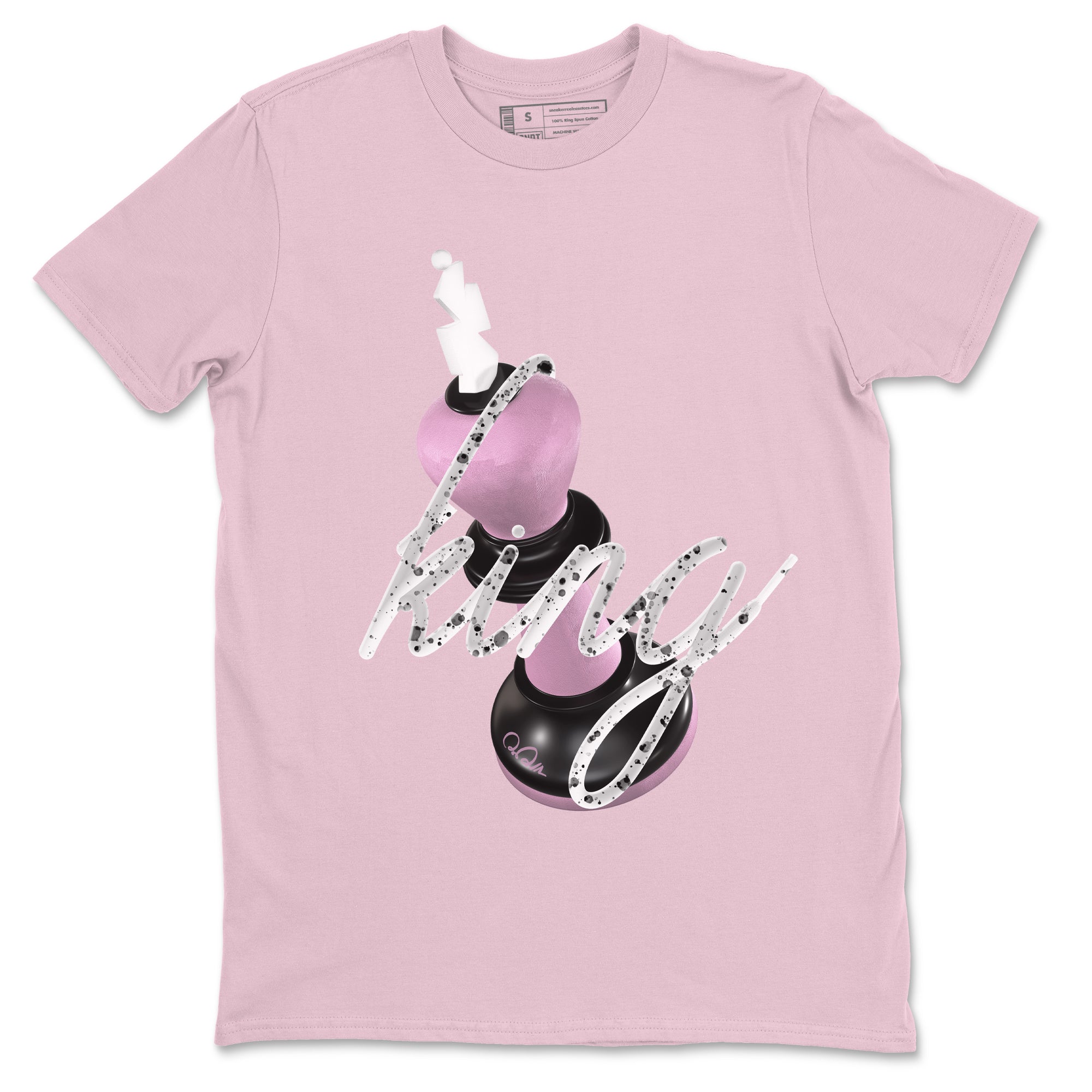 3D King snkmatch Tees - Air Jordan 4 Orchid