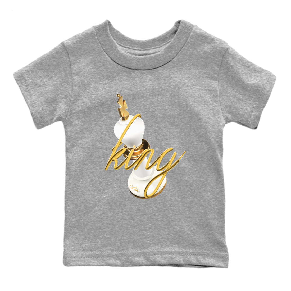 3D King snkmatch Tees Kids - Air Jordan 4 Sail 2024